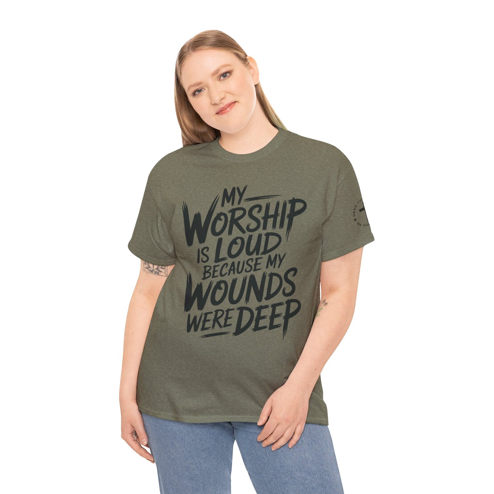 Loud Worship Tee — Christian Graphic T-Shirt - Image 51