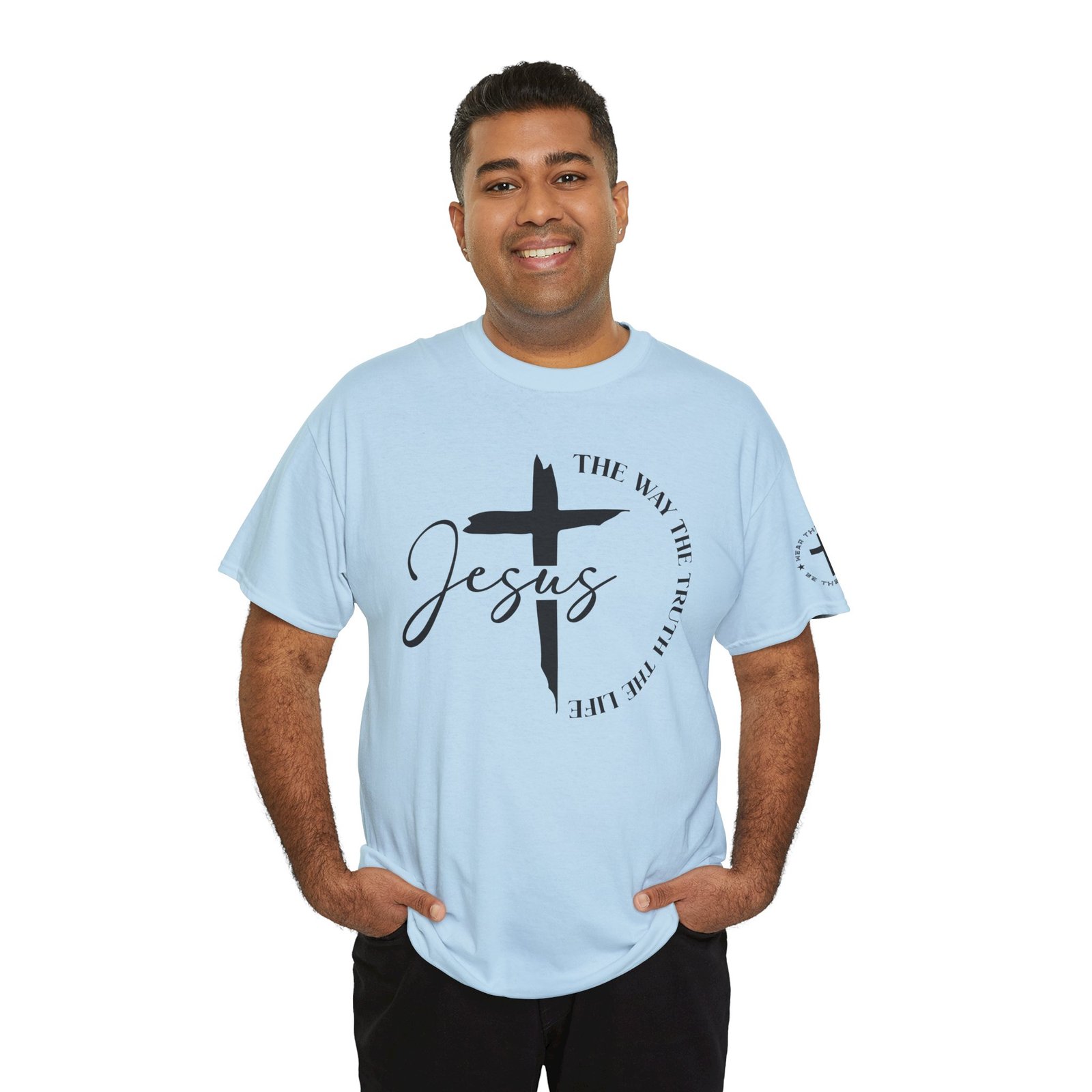 Jesus WAY | TRUTH | LIFE T-Shirt — Inspirational Christian Tee - Image 98