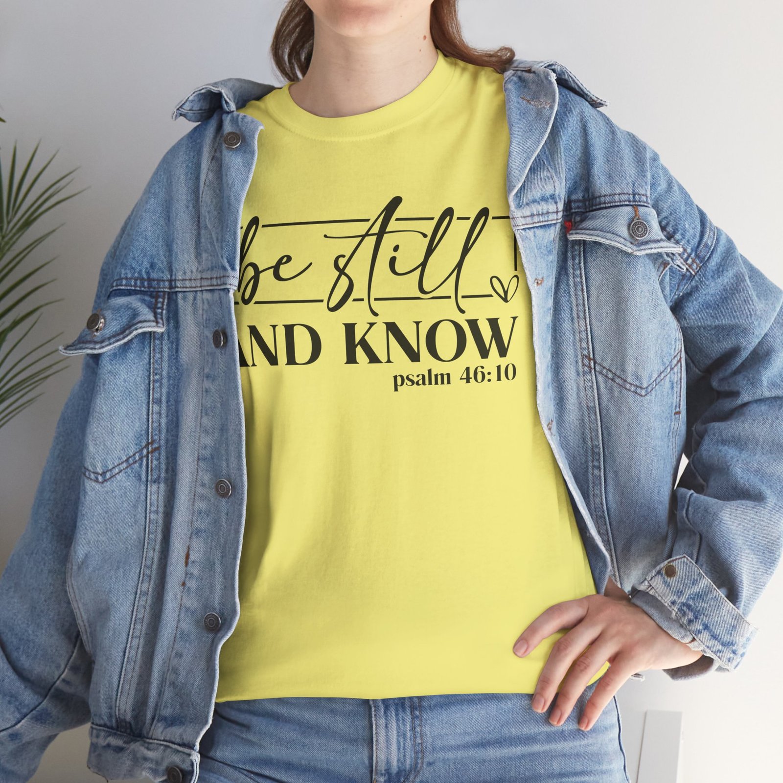 Be Still & Know Psalm 46 — Christian Faith Graphic Tee - Image 7