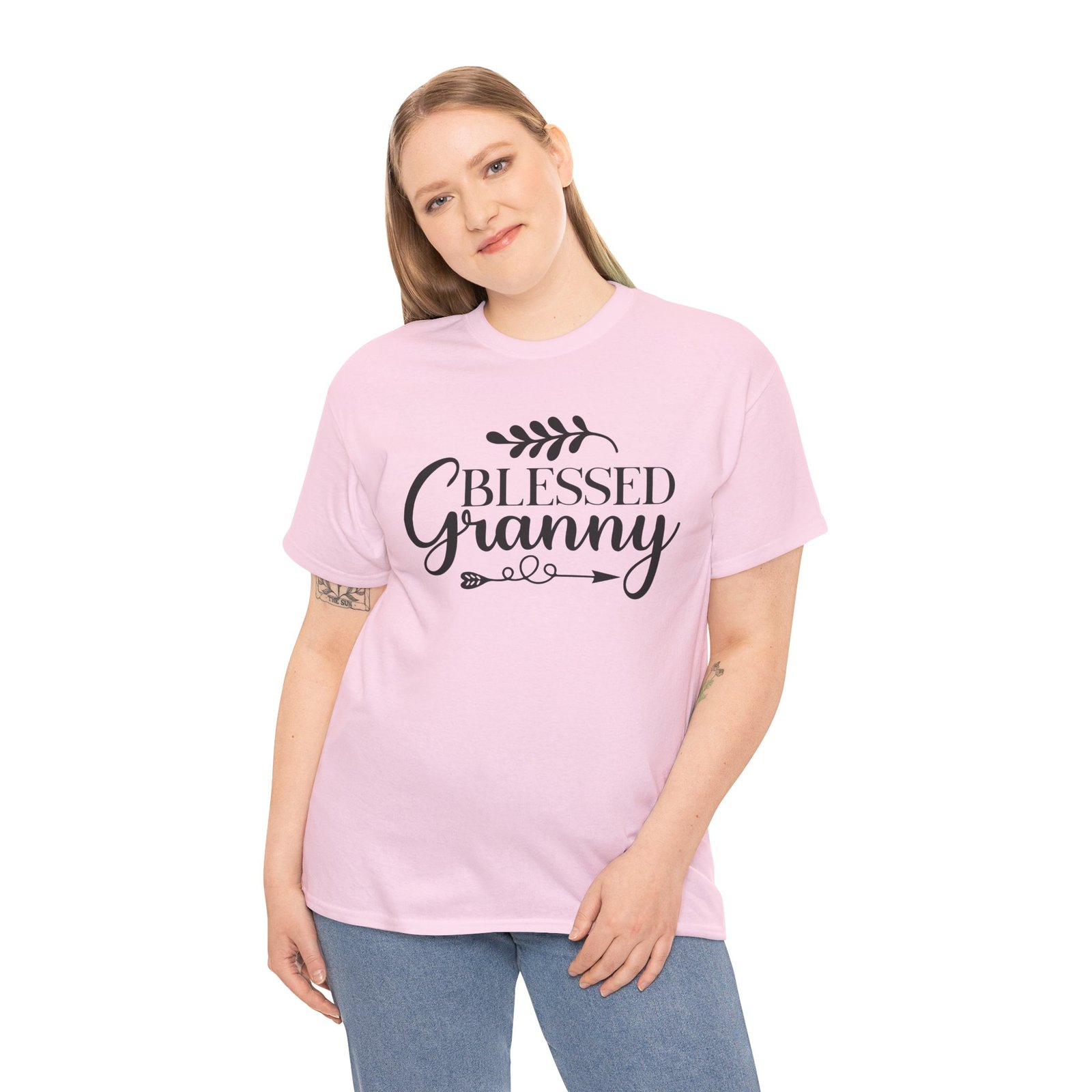 Blessed Granny T-Shirt – Floral Grandma Gift Tee - Image 76