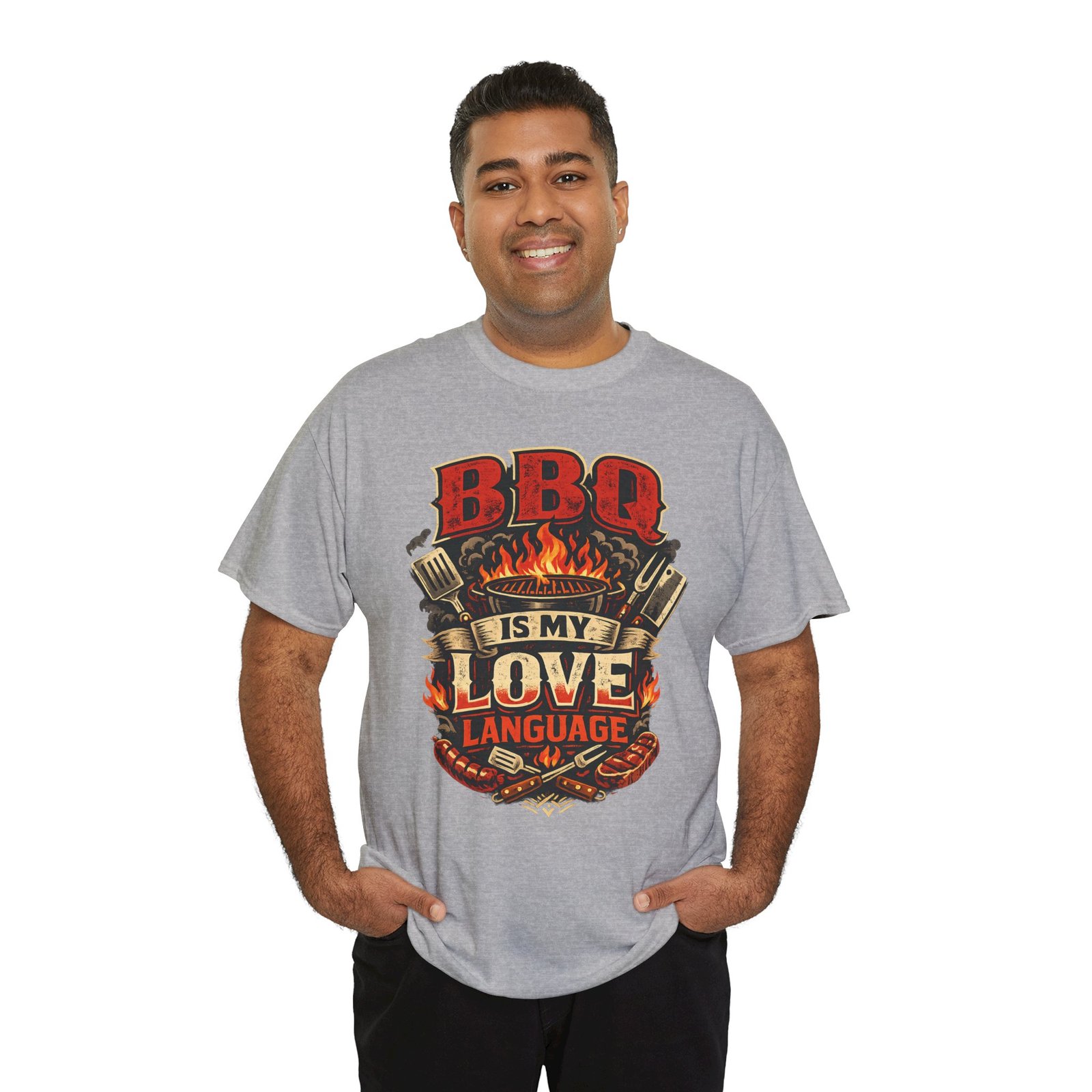 BBQ Is My Love Language T-Shirt - Image 30