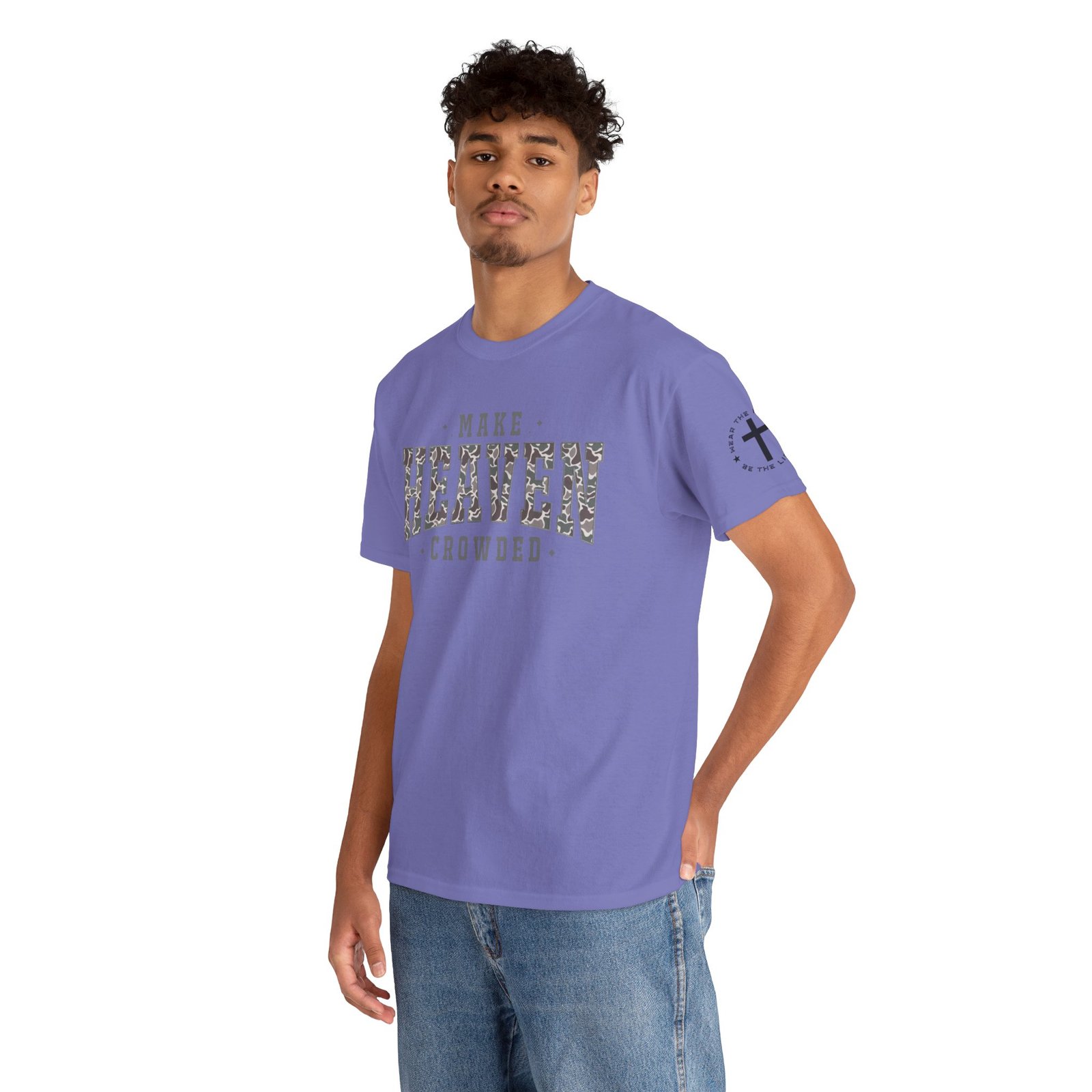 Make Heaven Crowded T-Shirt — Inspirational Christian Faith Tee - Image 88