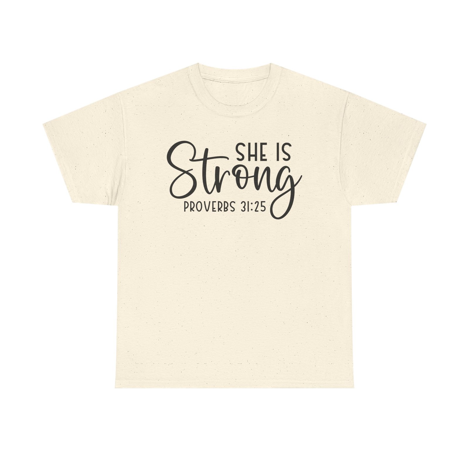 Proverbs 31 'She is Strong' — Inspirational Christian Tee - Image 44