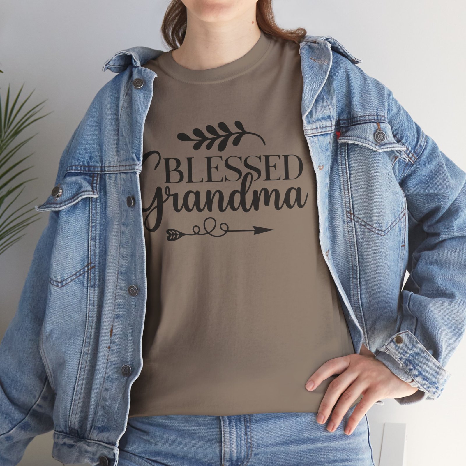 Blessed Grandma T-Shirt – Floral Grandma Gift Tee - Image 43