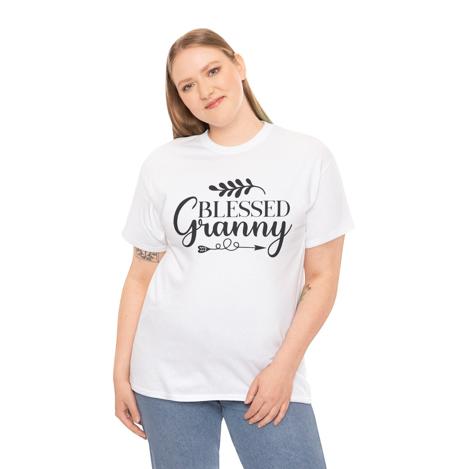 Blessed Granny T-Shirt – Floral Grandma Gift Tee - Image 12