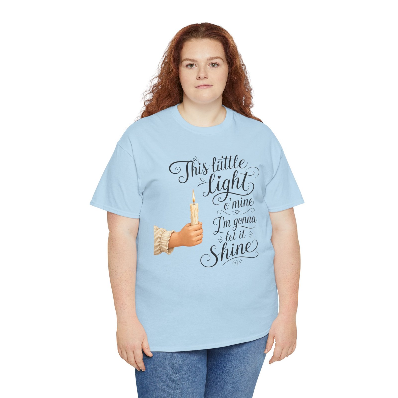 'This Little Light O' Mine' T-Shirt — Inspirational Gospel Tee - Image 62