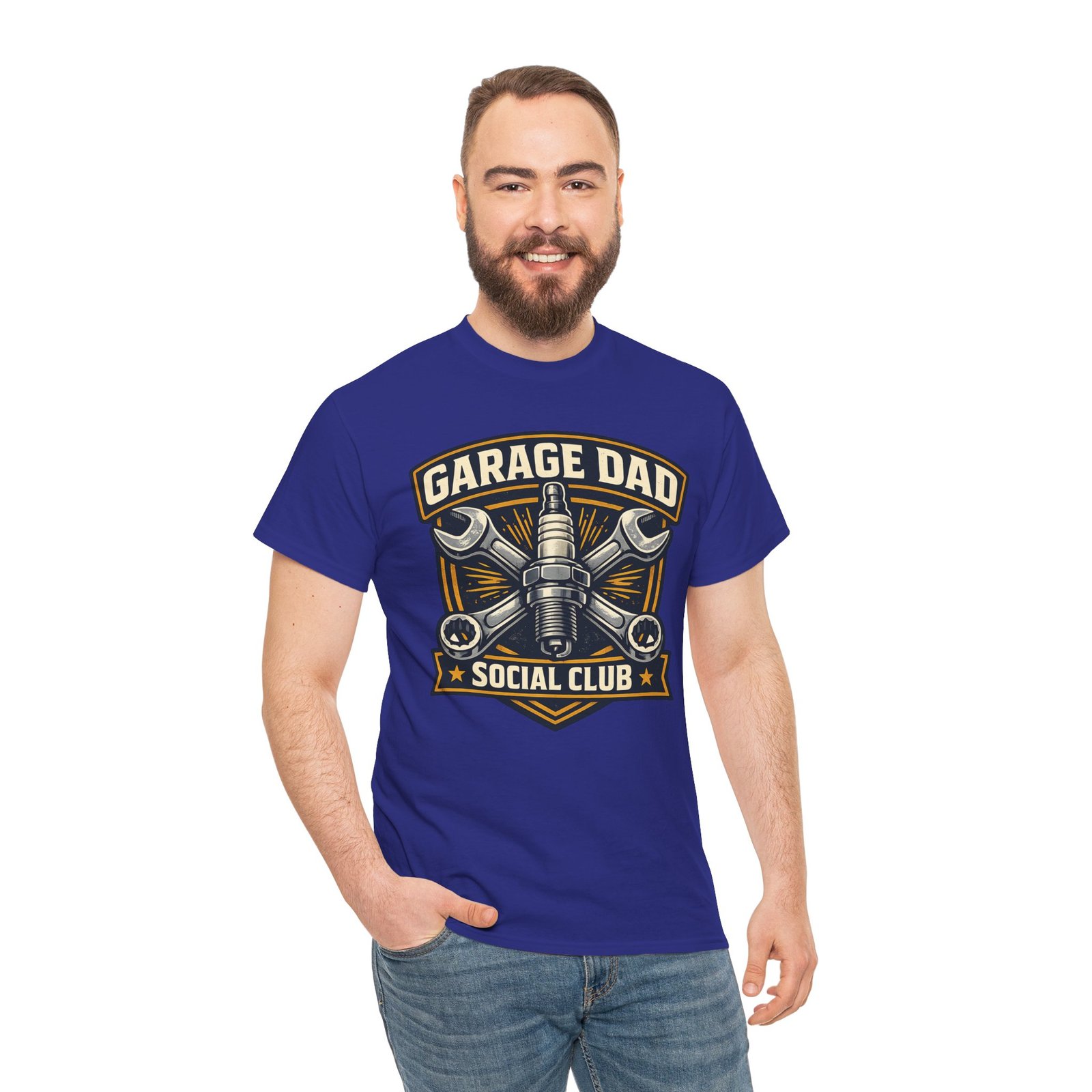 Garage Dad Social Club T-Shirt - Image 59