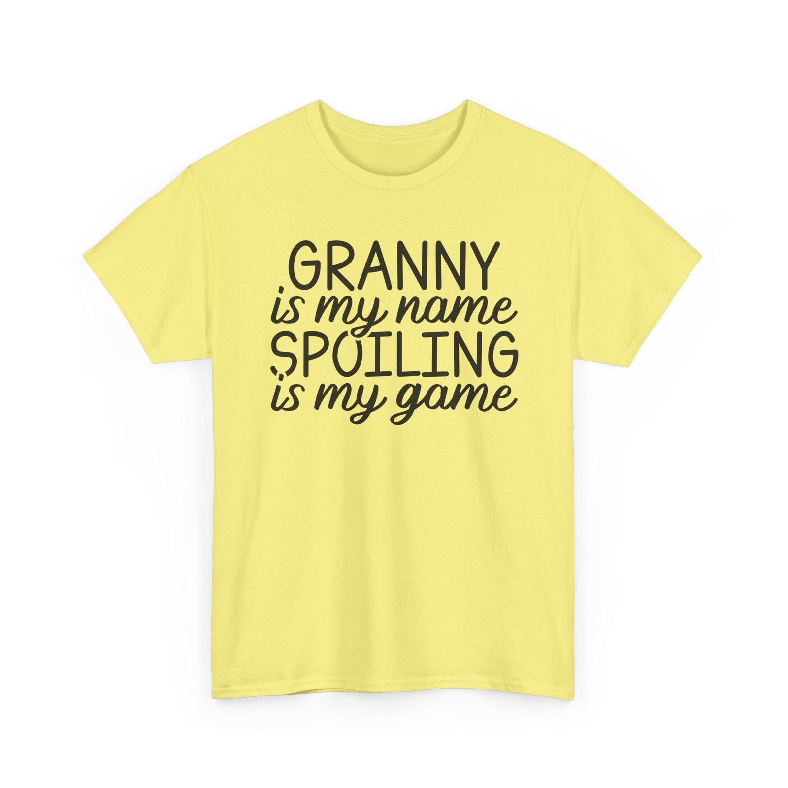 Granny Is My Name Spoiling Is My Game T-Shirt - Image 52