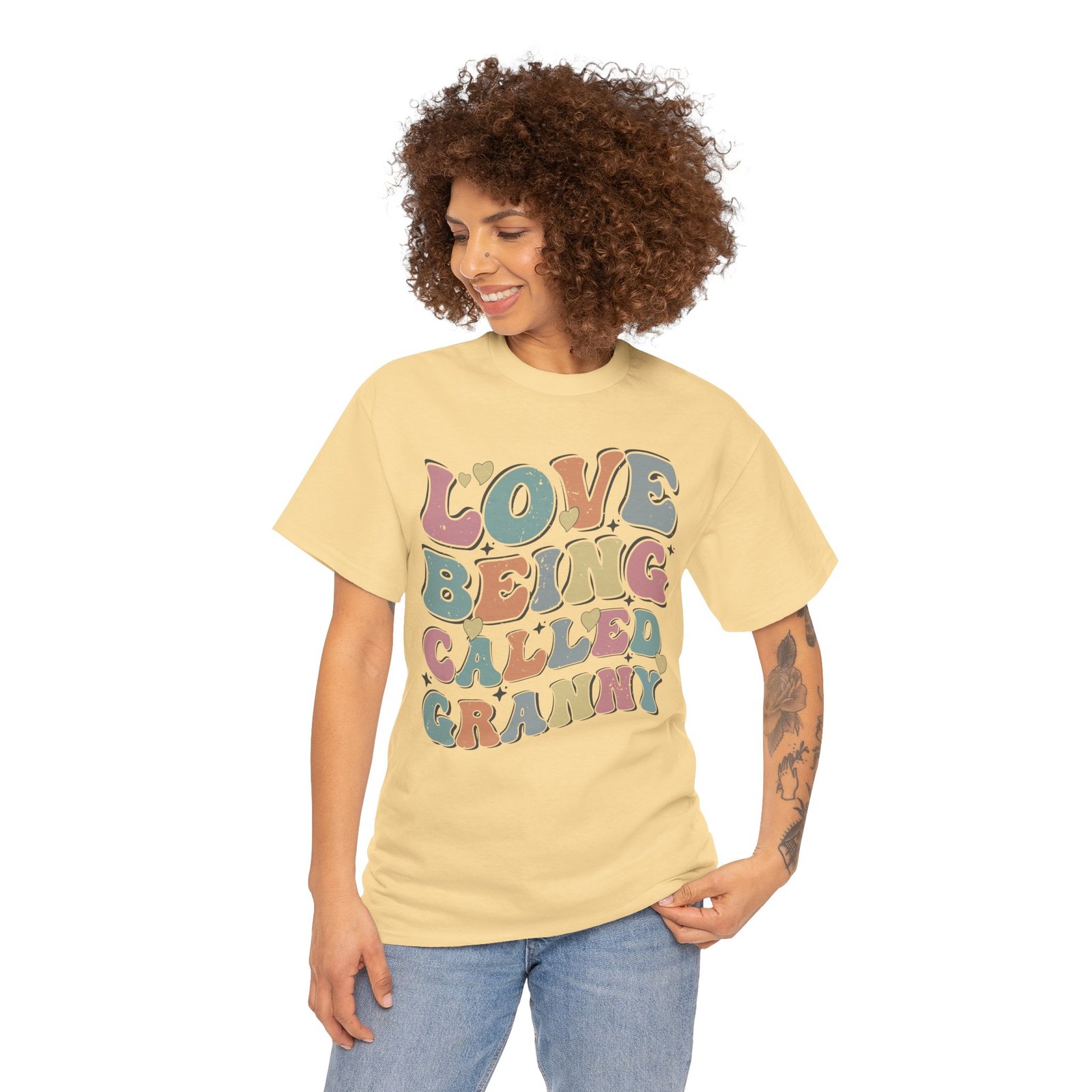 Love Being Called Granny T-Shirt — Proud Granny Tee - Image 26