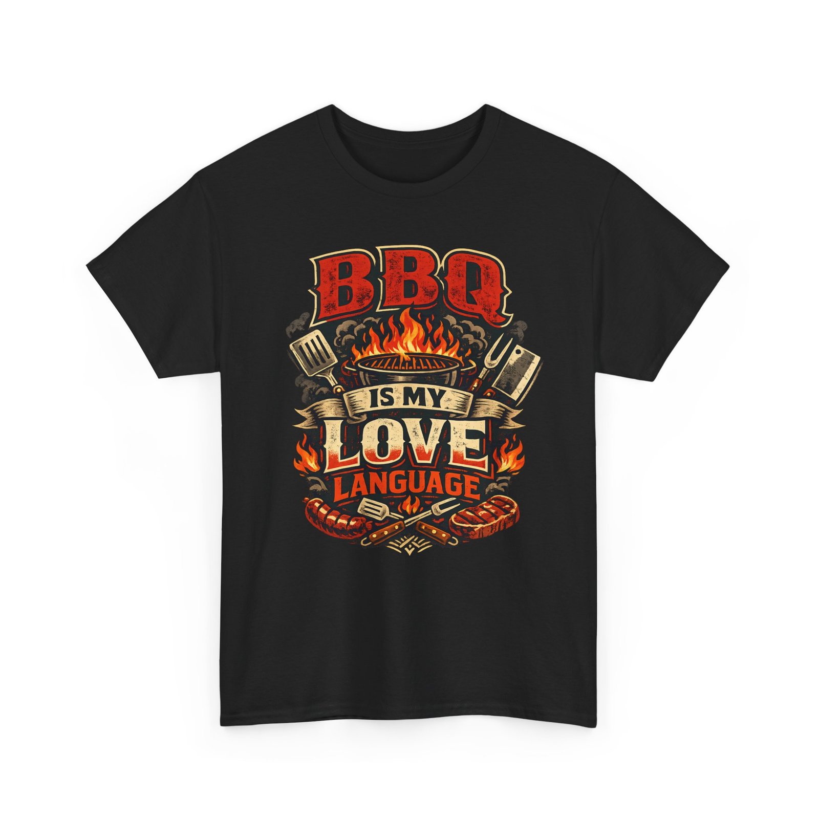 BBQ Is My Love Language T-Shirt - Image 15