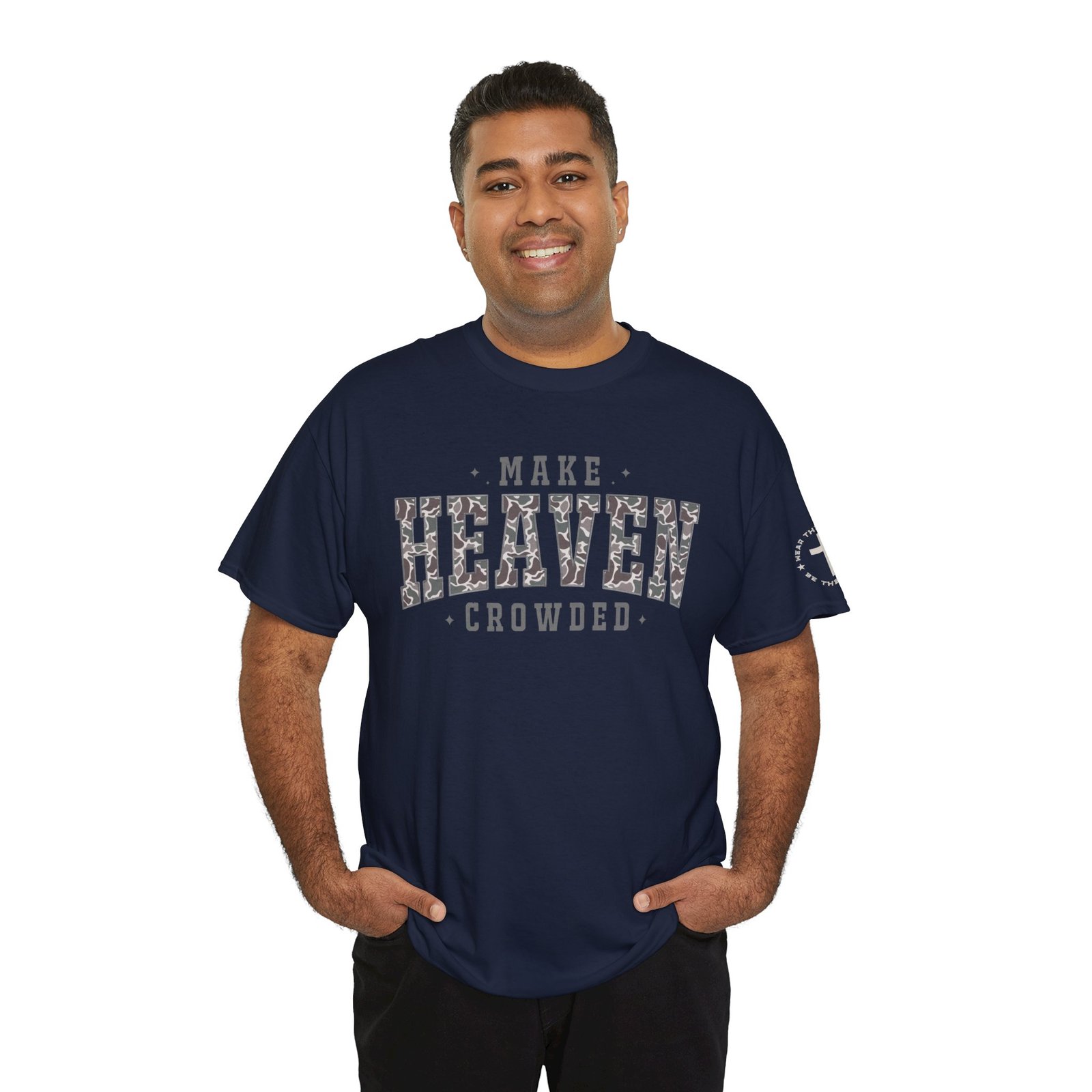 Make Heaven Crowded T-Shirt — Inspirational Christian Faith Tee - Image 79