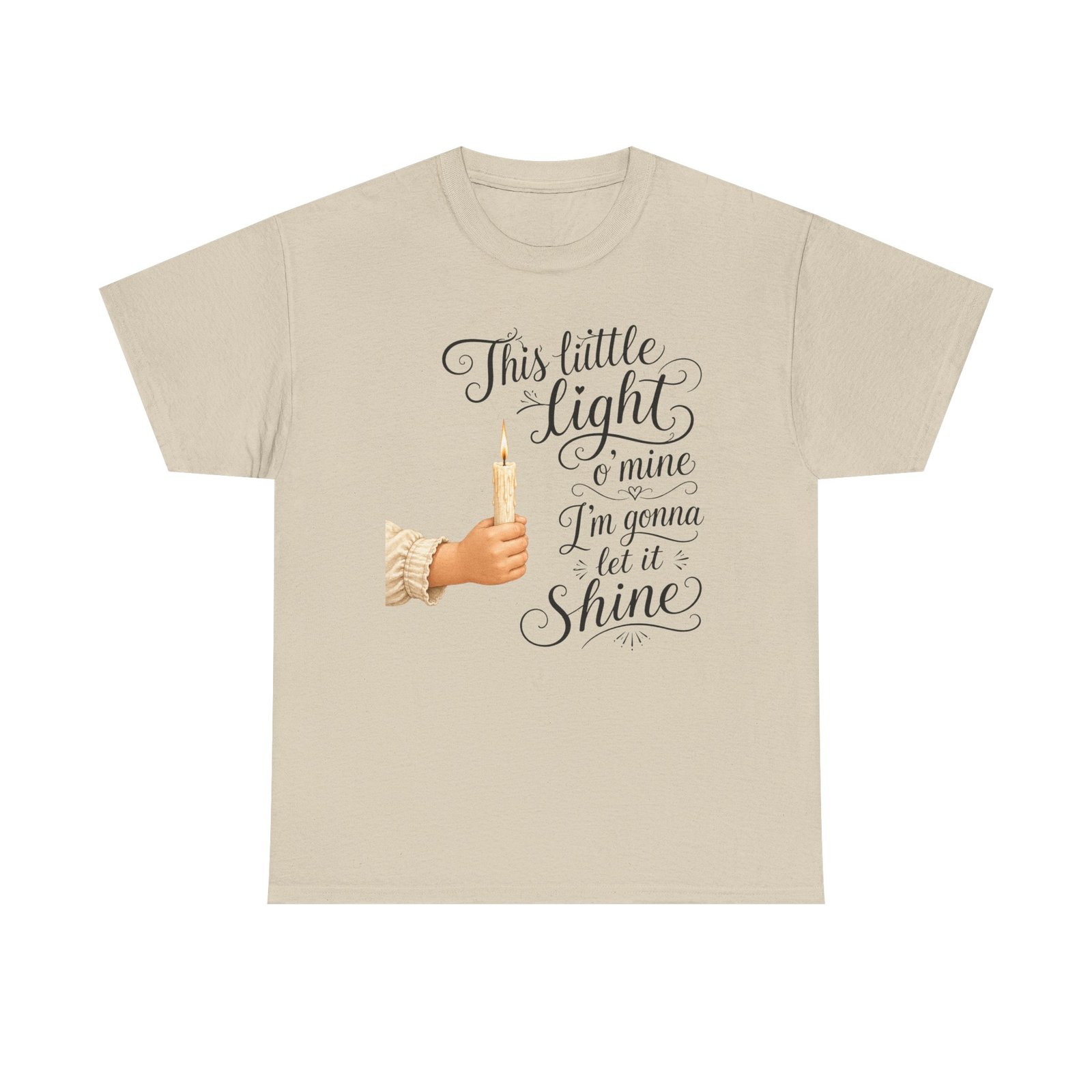 'This Little Light O' Mine' T-Shirt — Inspirational Gospel Tee - Image 16