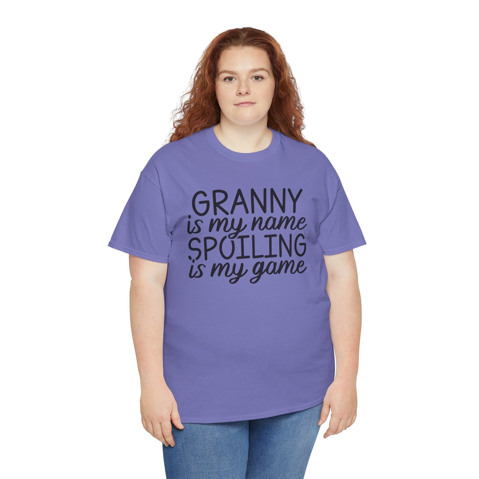 Granny Is My Name Spoiling Is My Game T-Shirt - Image 77