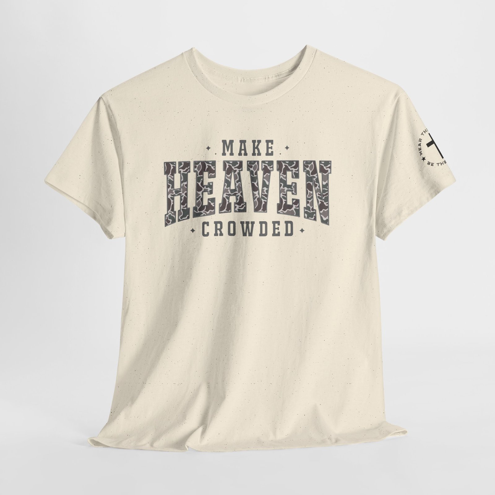 Make Heaven Crowded T-Shirt — Inspirational Christian Faith Tee - Image 44