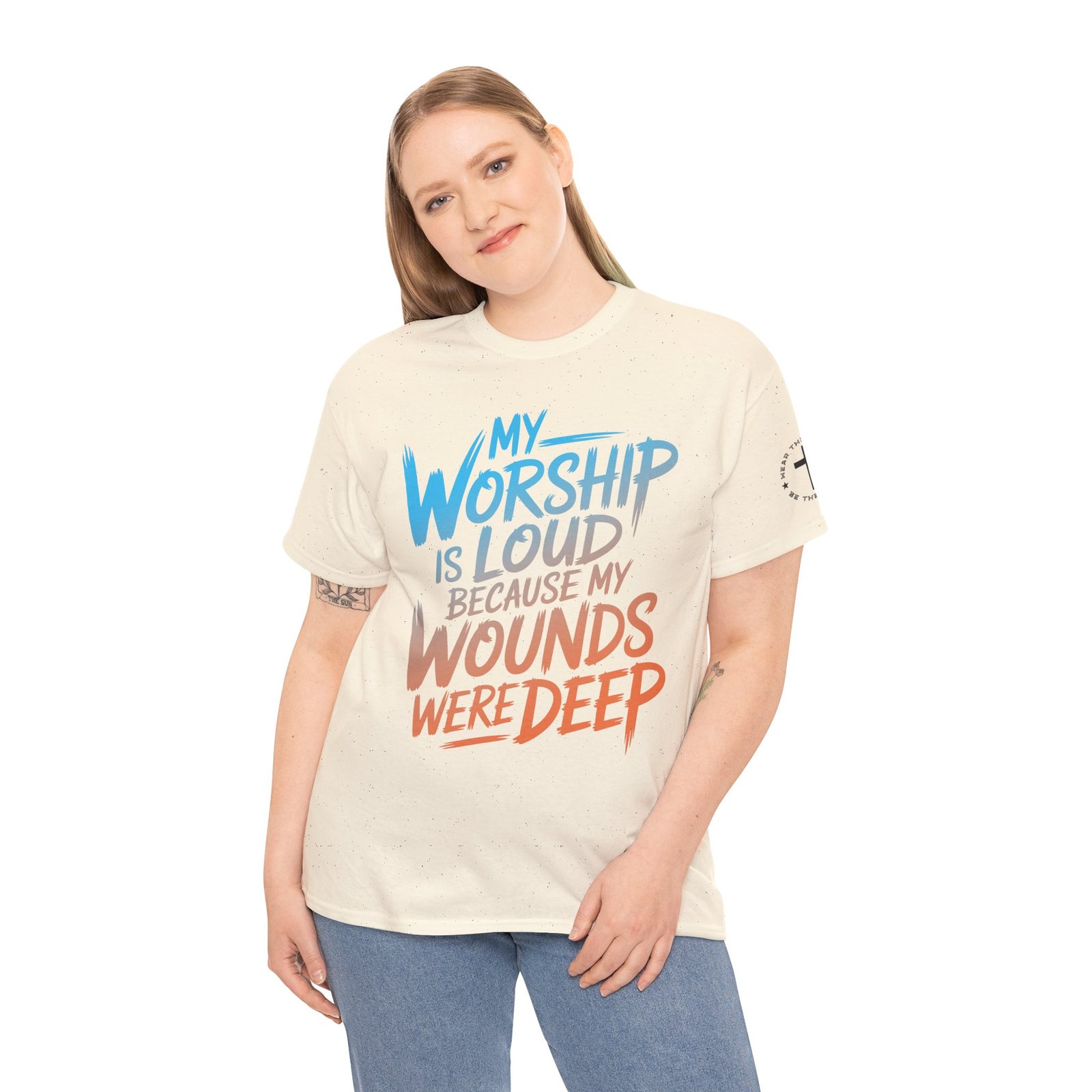 Loud Worship Tee — Christian Graphic T-Shirt - Image 5
