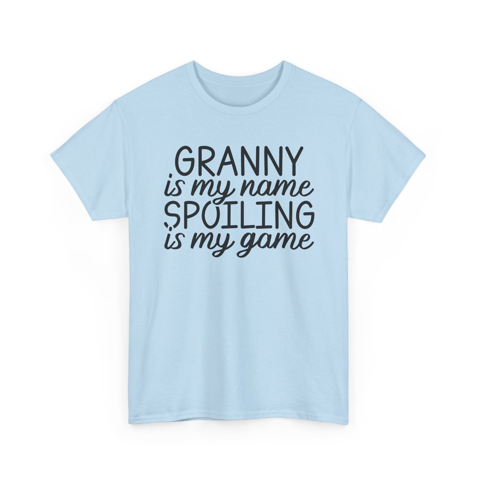 Granny Is My Name Spoiling Is My Game T-Shirt - Image 66