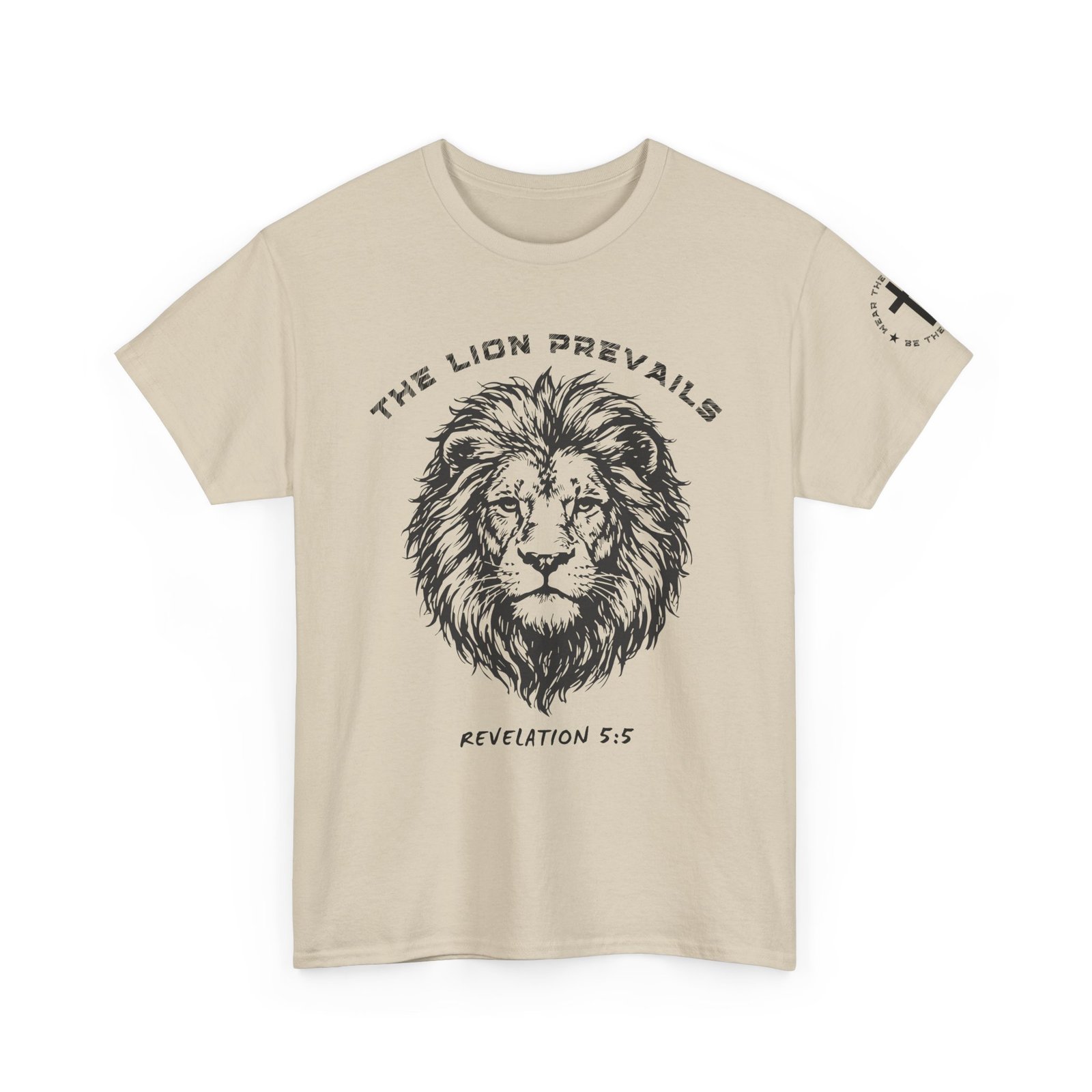 Lion Prevails T-Shirt — 'The Lion Prevails' Revelation 5:5 Christian Tee - Image 12