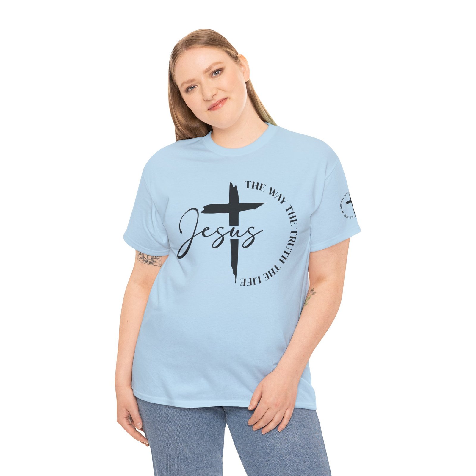 Jesus WAY | TRUTH | LIFE T-Shirt — Inspirational Christian Tee - Image 96