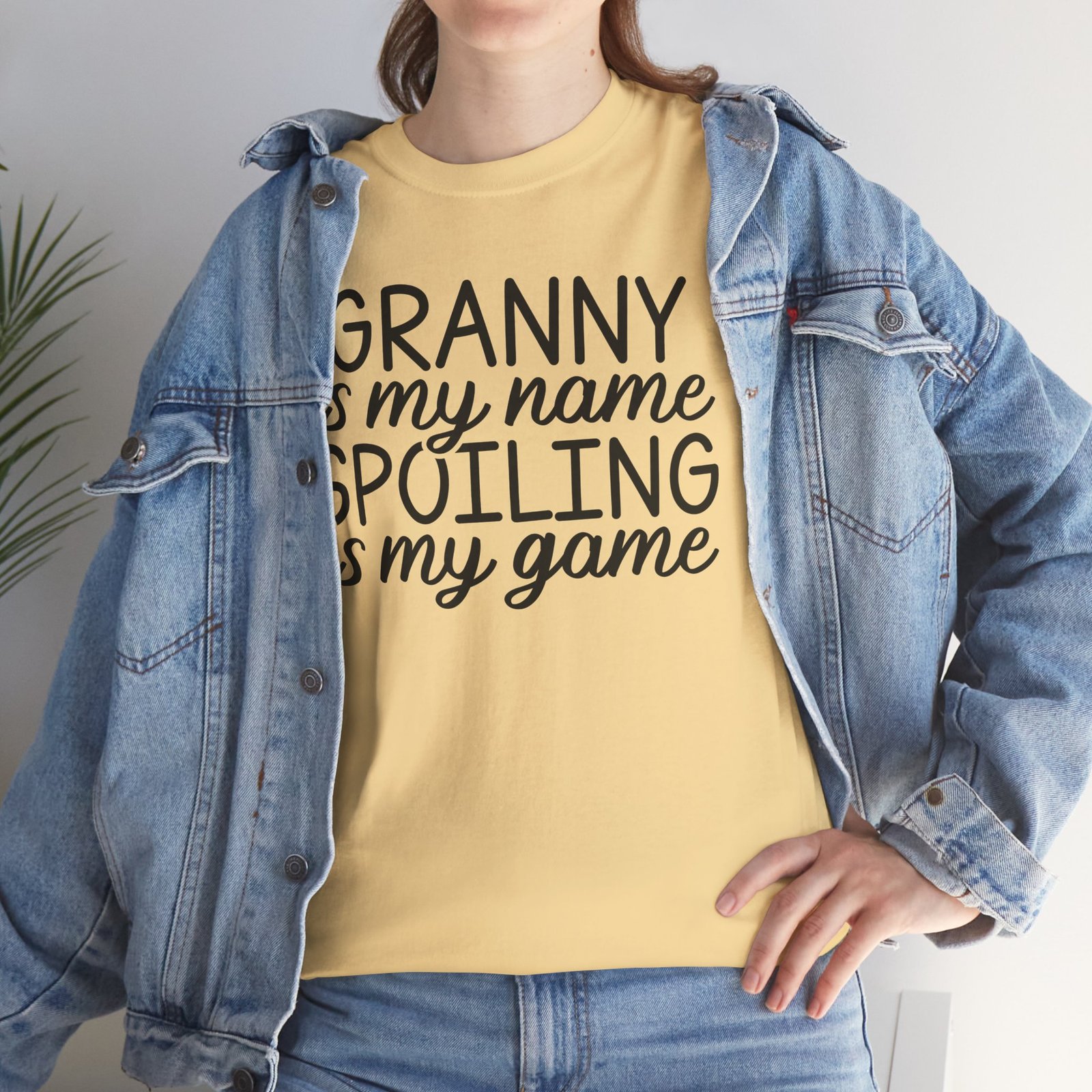 Granny Is My Name Spoiling Is My Game T-Shirt - Image 36