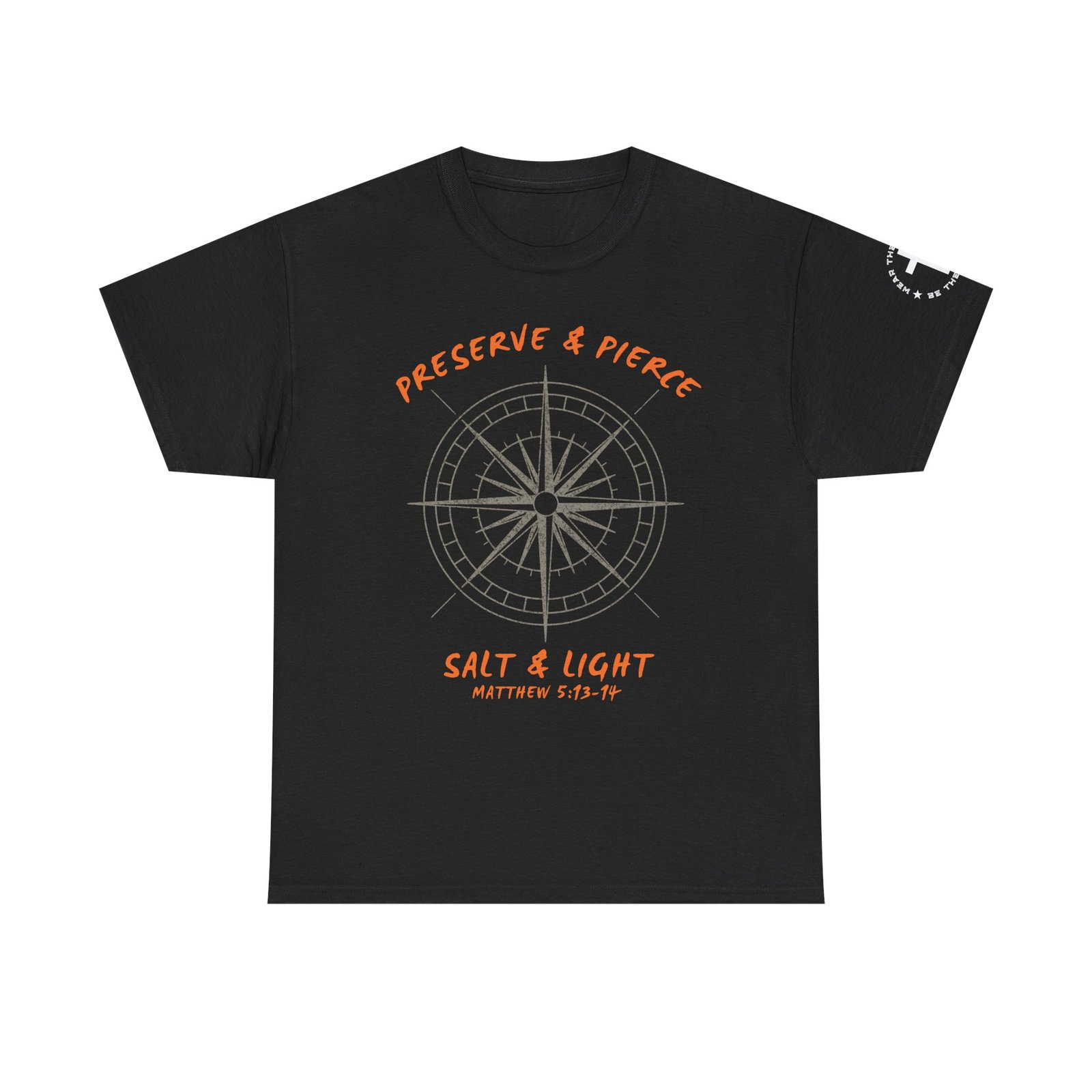 Compass Graphic Tee — "Salt and Light" Inspirational Christian T-Shirt - Image 22