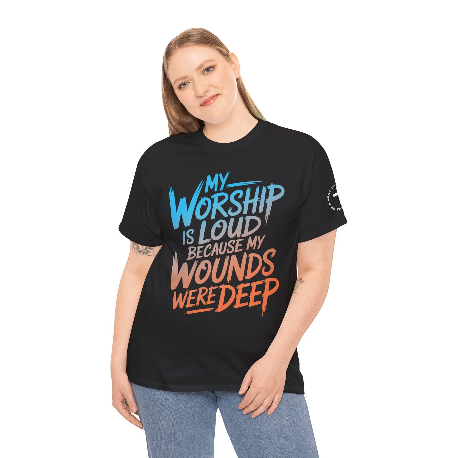 Loud Worship Tee — Christian Graphic T-Shirt - Image 24
