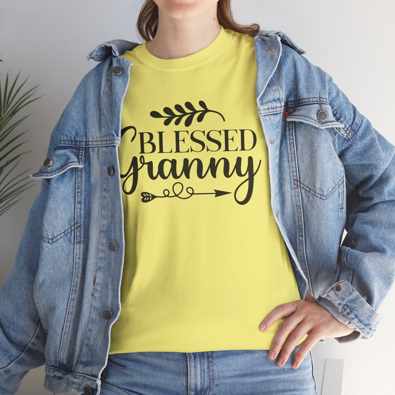 Blessed Granny T-Shirt – Floral Grandma Gift Tee - Image 57