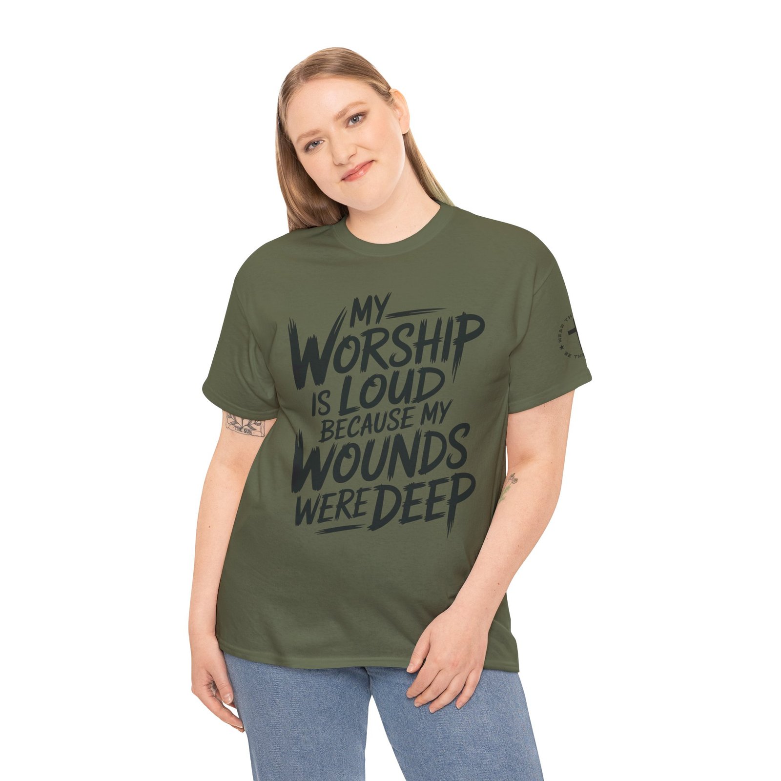 Loud Worship Tee — Christian Graphic T-Shirt - Image 60