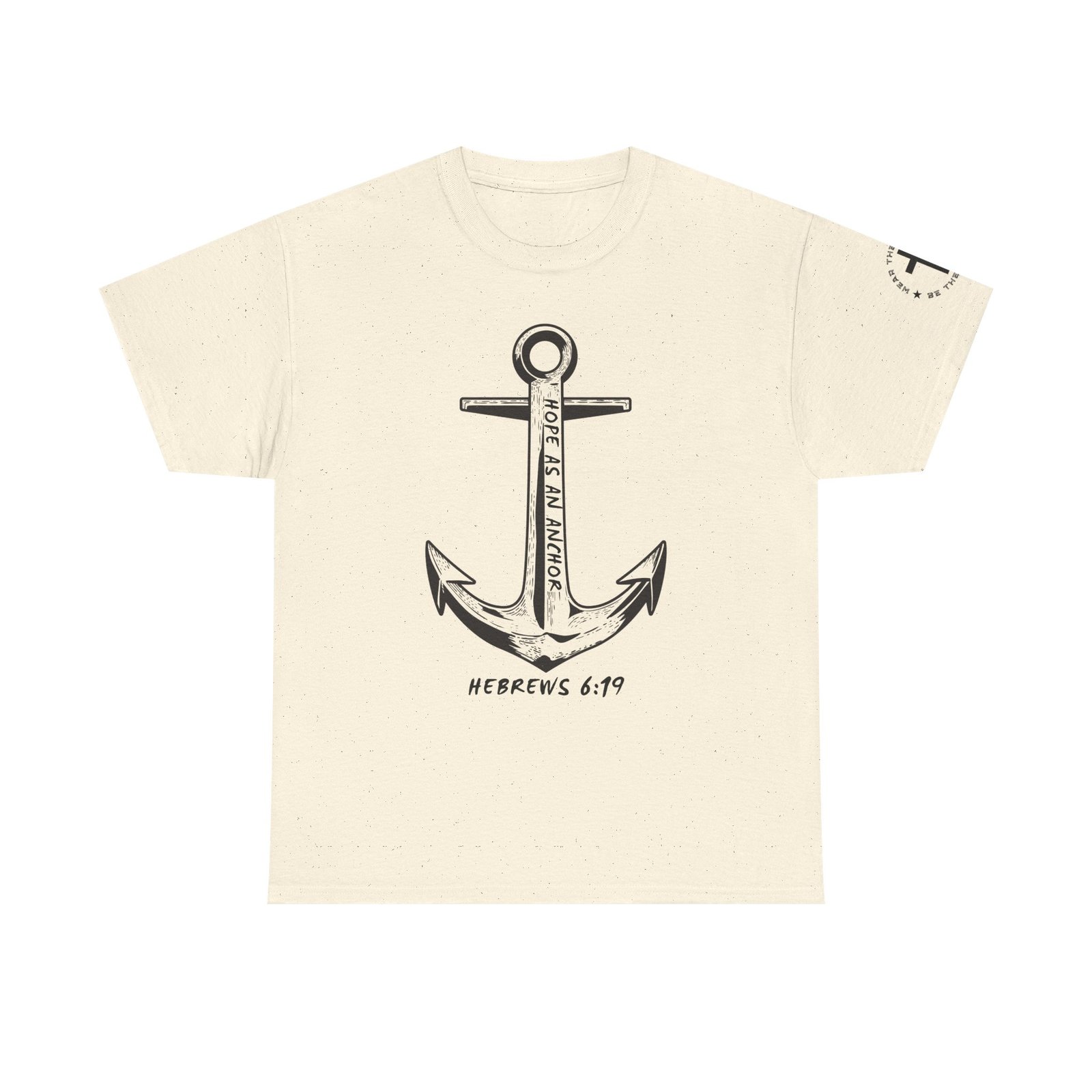 Anchor Faith T-Shirt – Hebrews 6:19 Christian Nautical Tee - Image 52