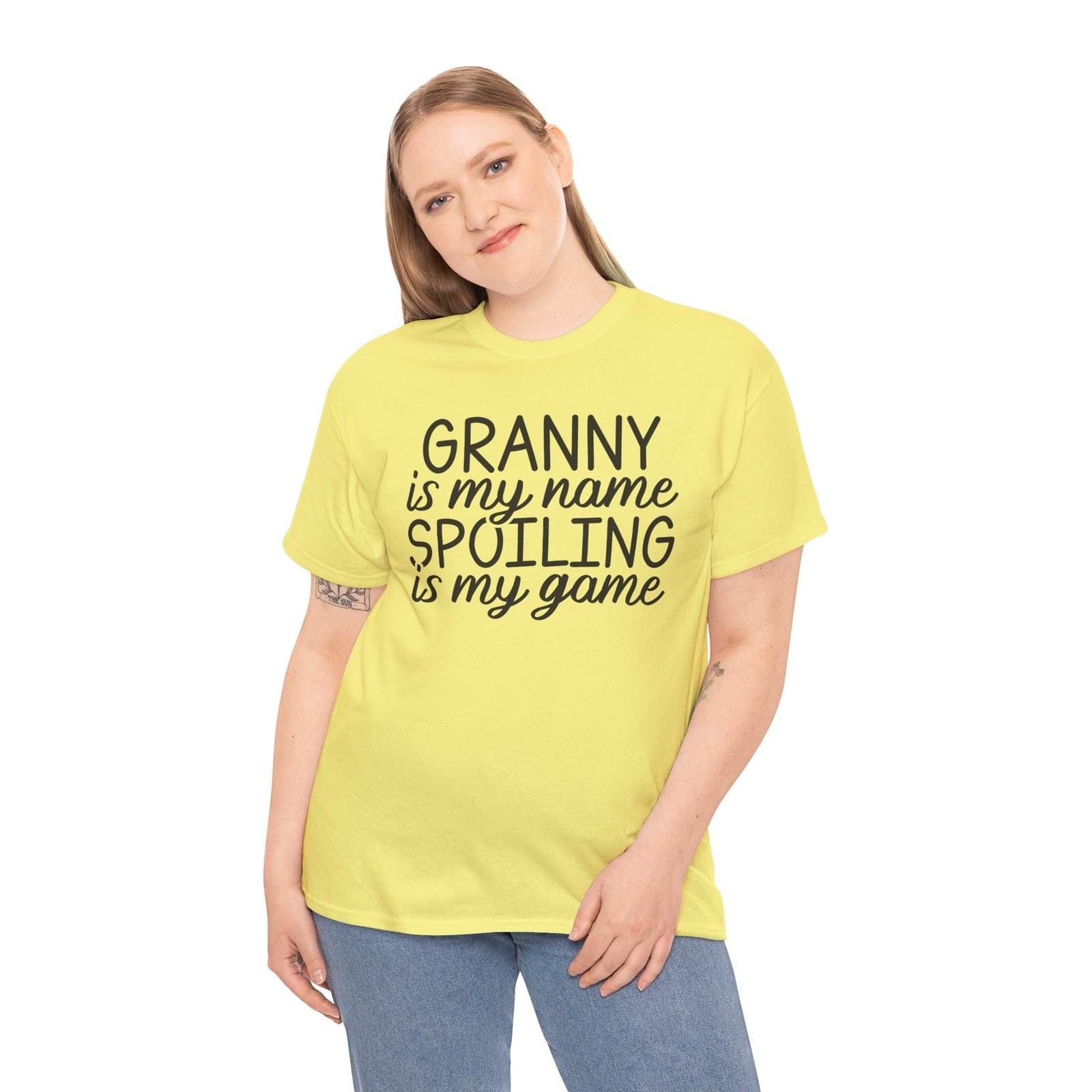 Granny Is My Name Spoiling Is My Game T-Shirt - Image 55