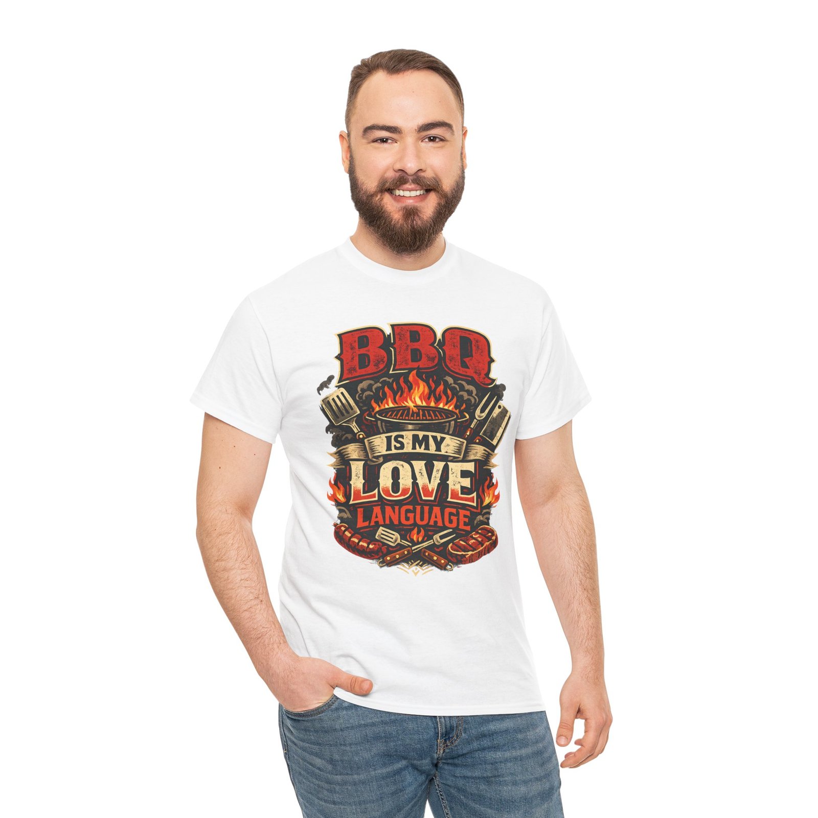BBQ Is My Love Language T-Shirt - Image 10