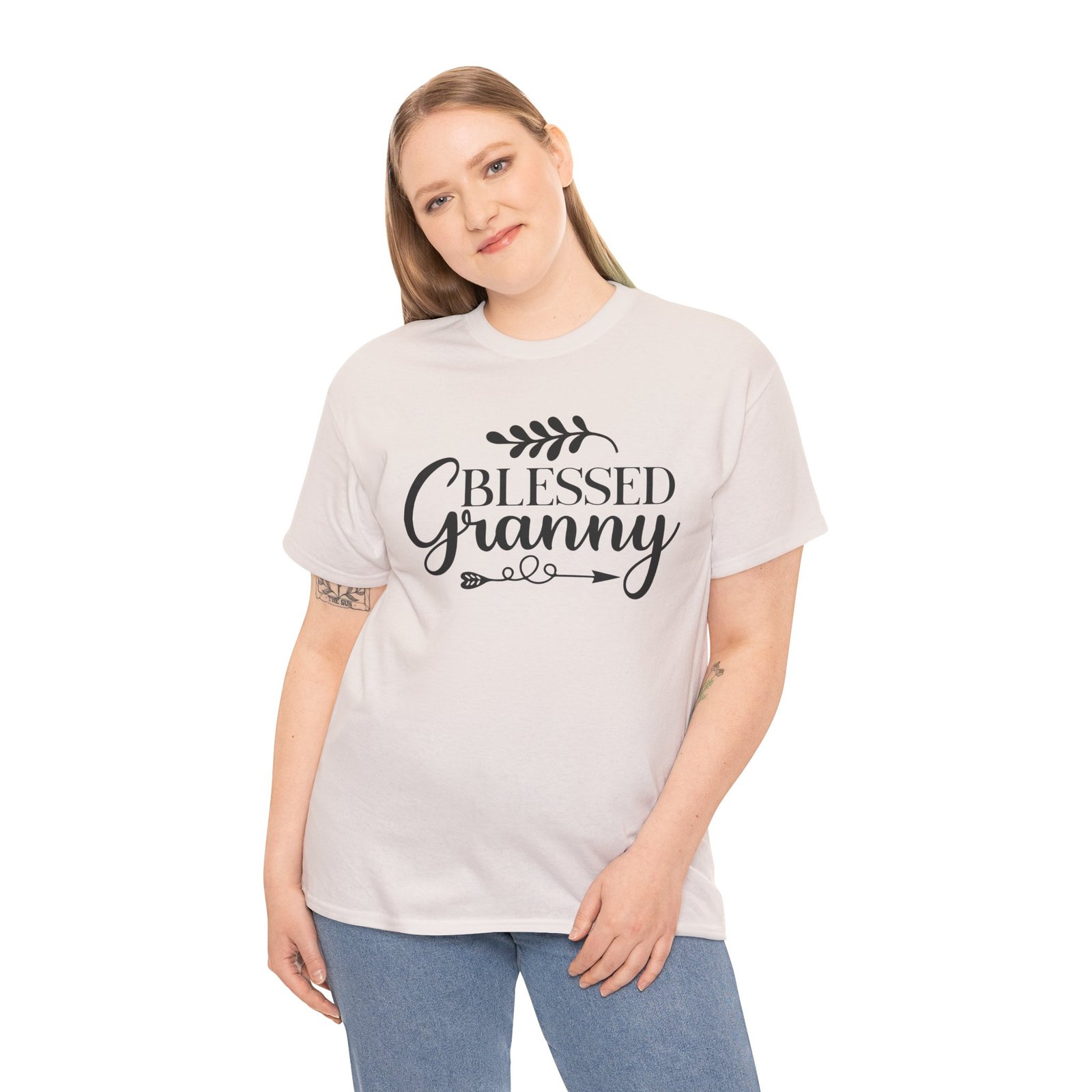 Blessed Granny T-Shirt – Floral Grandma Gift Tee - Image 27