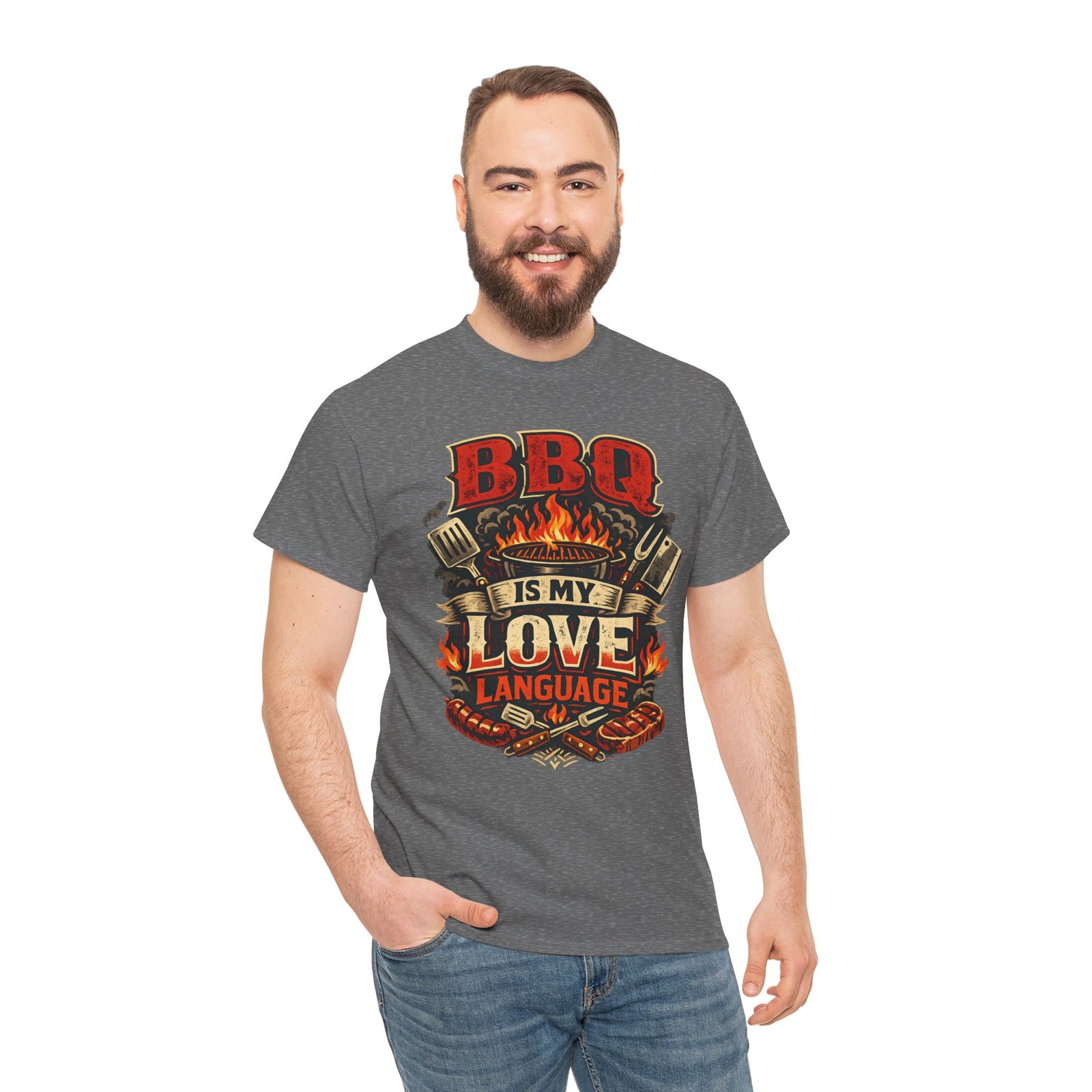 BBQ Is My Love Language T-Shirt - Image 59