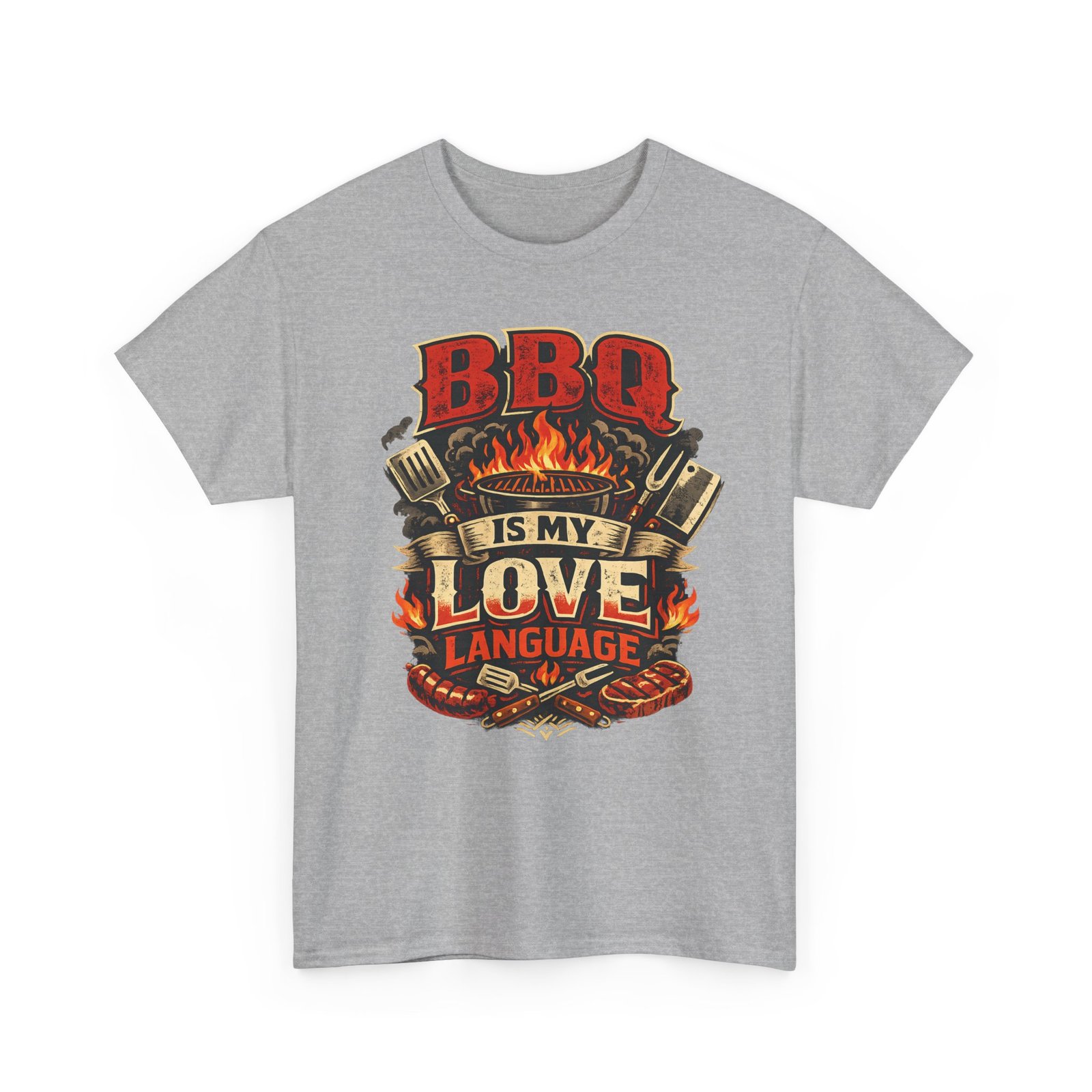BBQ Is My Love Language T-Shirt - Image 27
