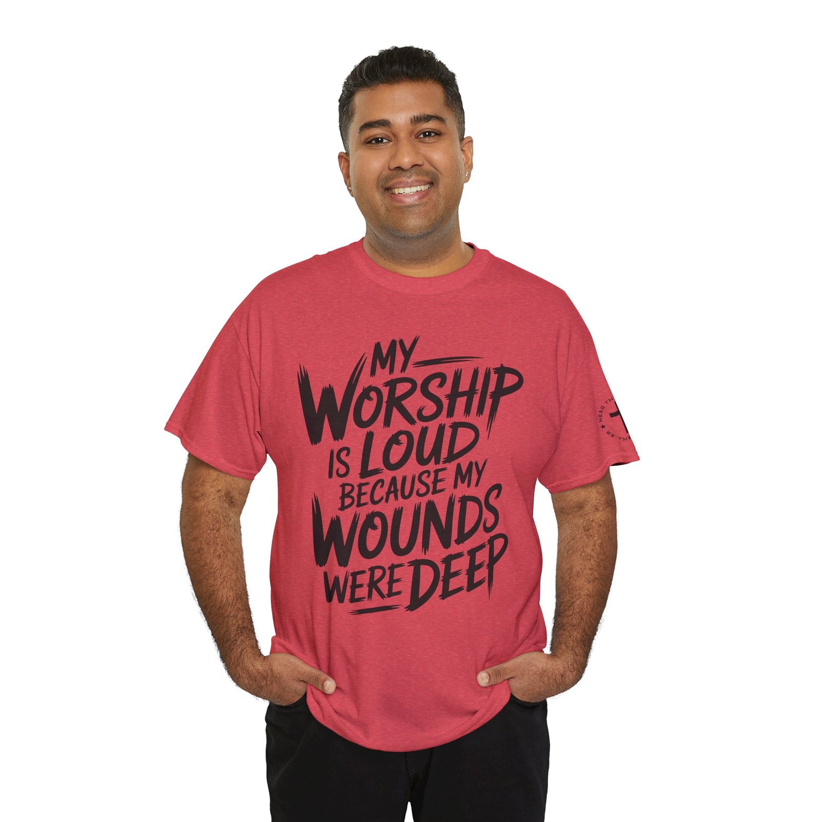 Loud Worship Tee — Christian Graphic T-Shirt - Image 80