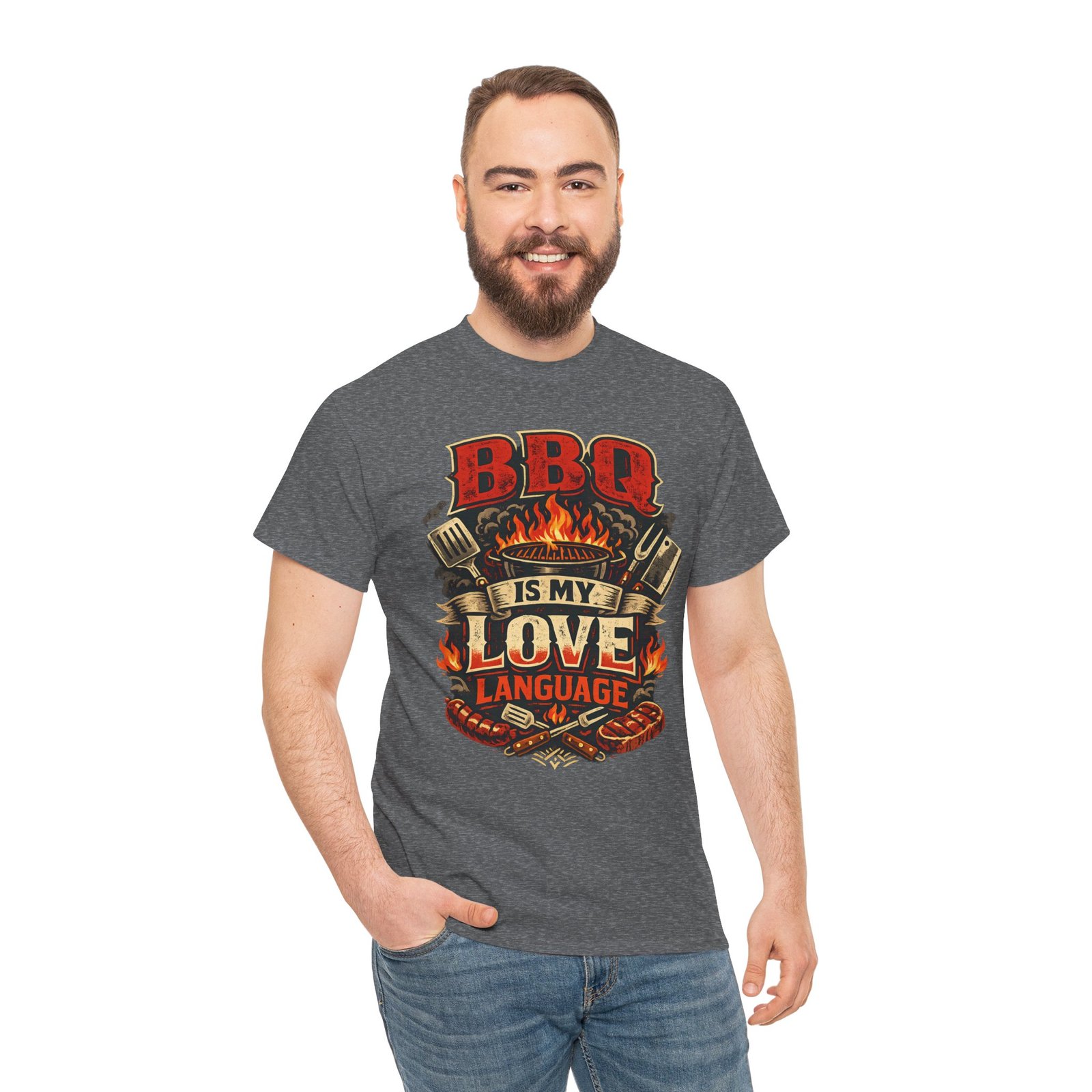 BBQ Is My Love Language T-Shirt - Image 47