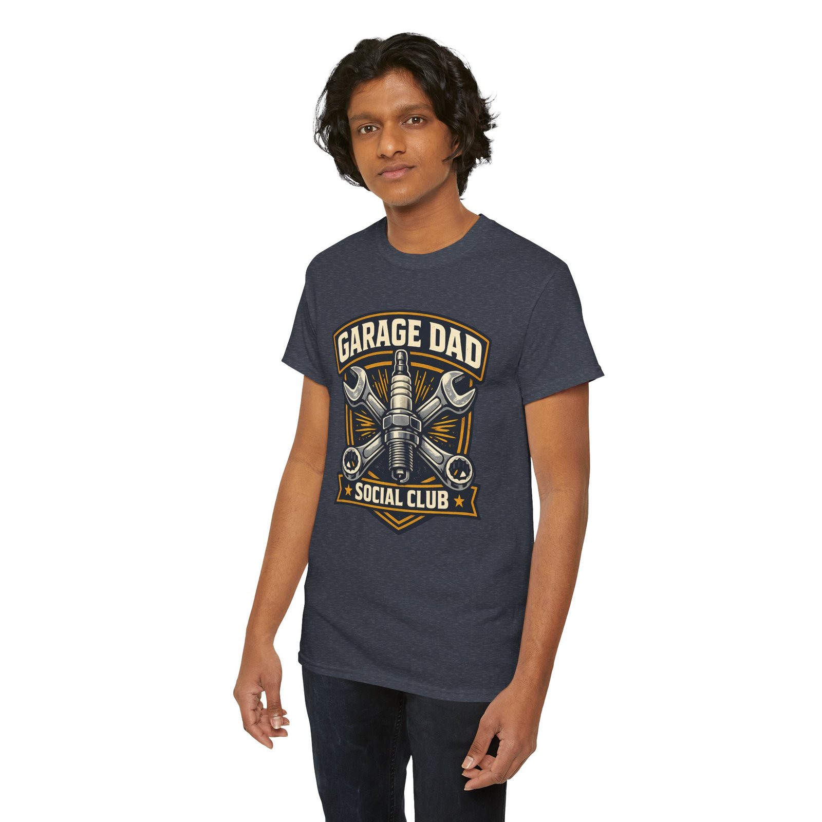 Garage Dad Social Club T-Shirt - Image 55