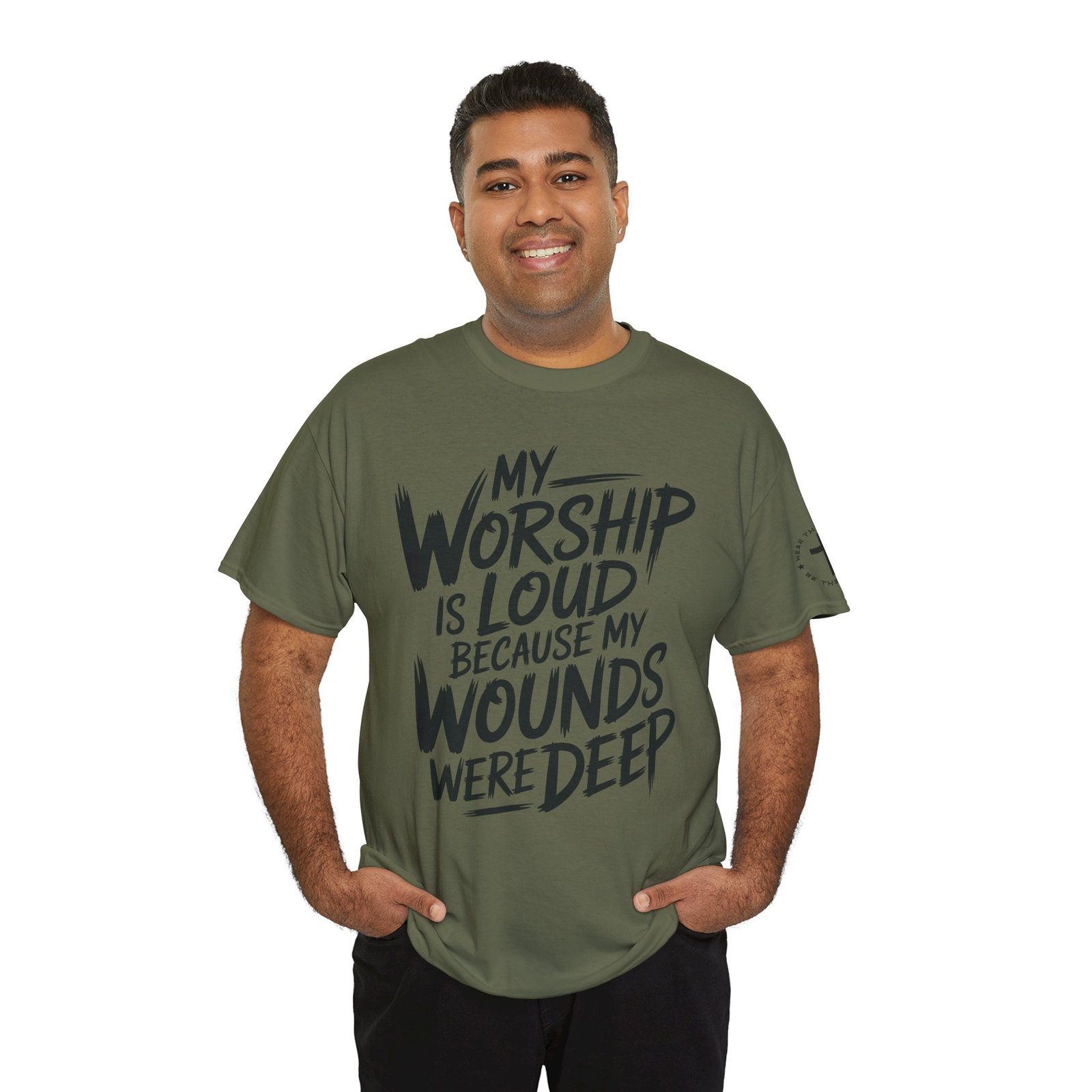 Loud Worship Tee — Christian Graphic T-Shirt - Image 62
