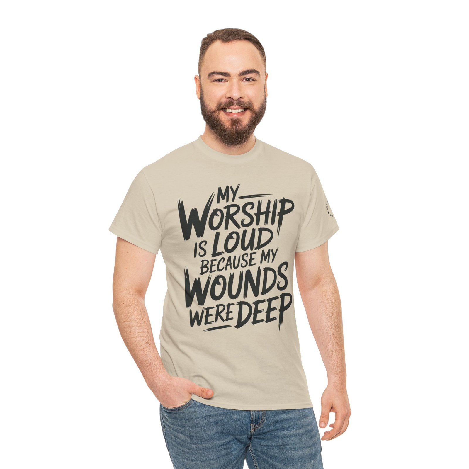 Loud Worship Tee — Christian Graphic T-Shirt - Image 34