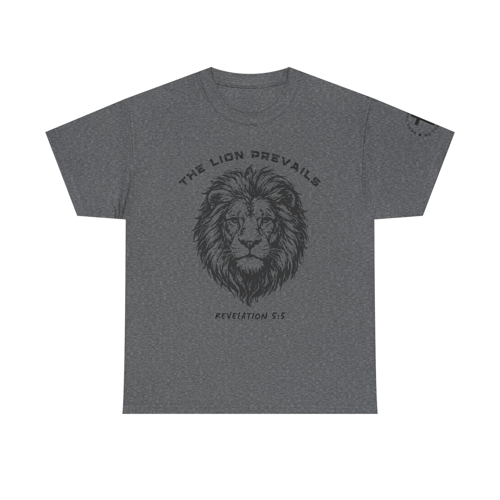 Lion Prevails T-Shirt — 'The Lion Prevails' Revelation 5:5 Christian Tee - Image 47