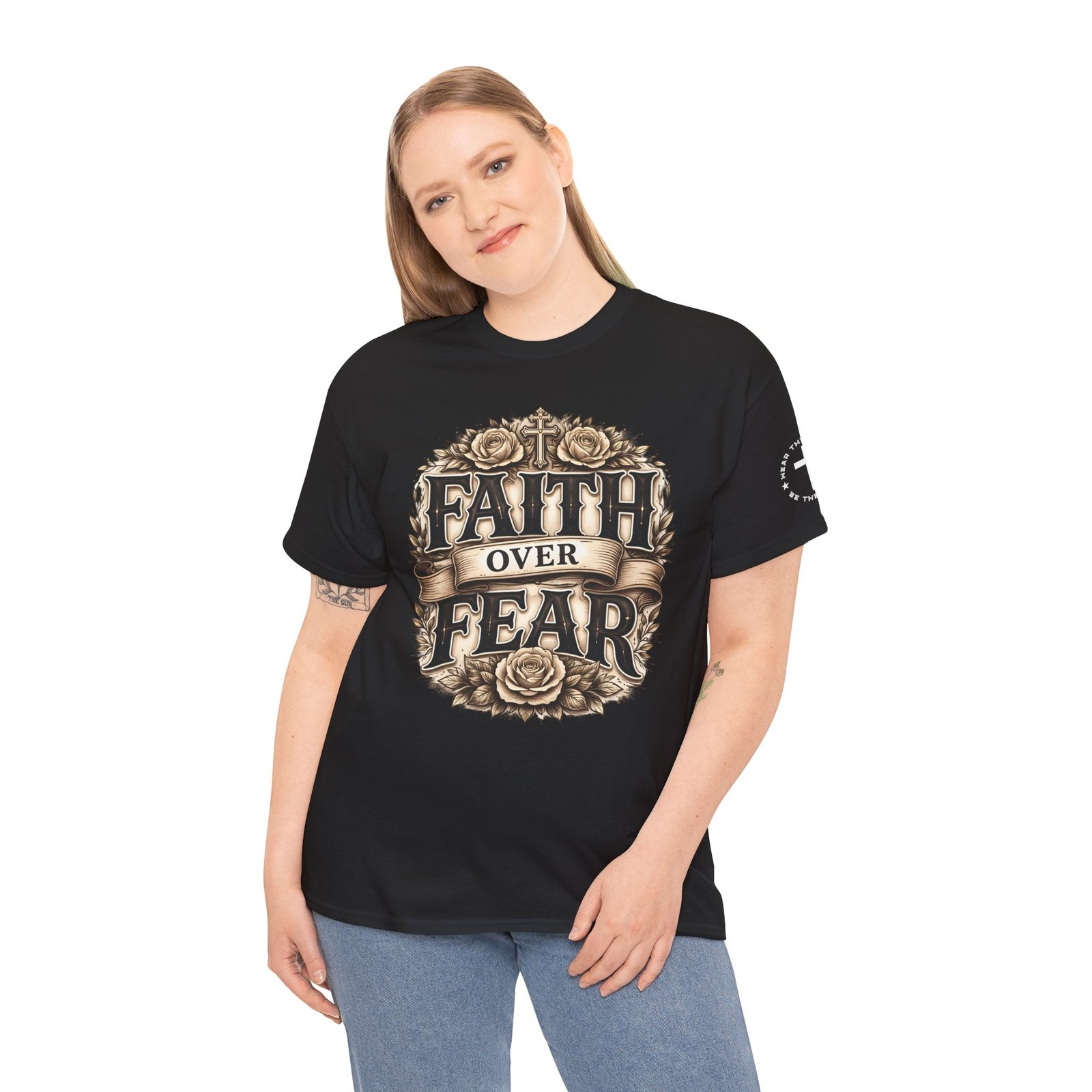 Faith Over Fear T-Shirt — Inspirational Christian Tee - Image 5