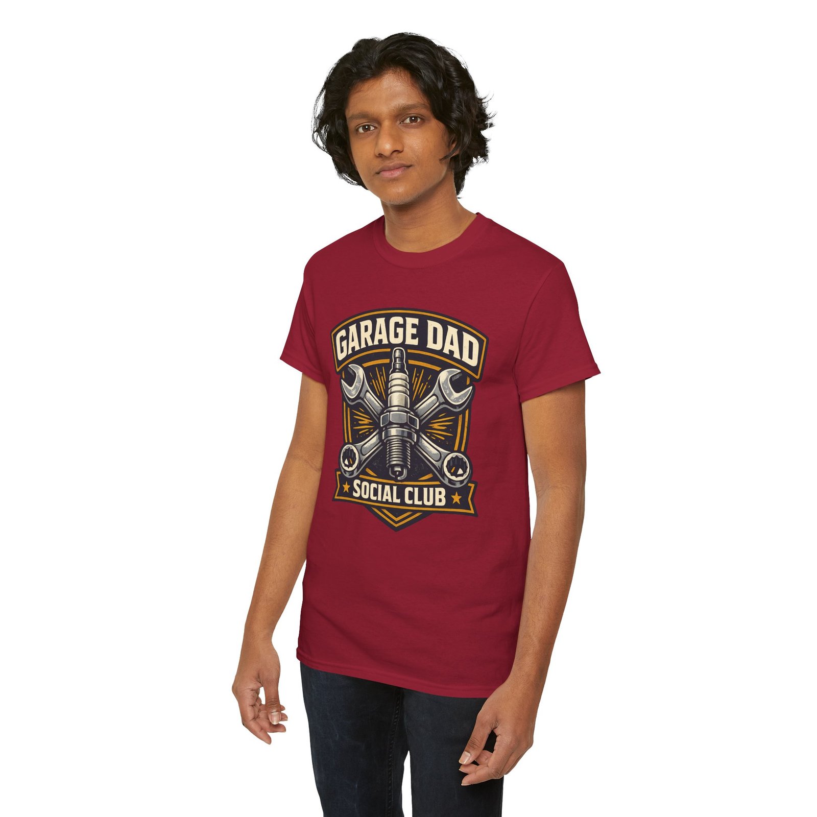 Garage Dad Social Club T-Shirt - Image 67