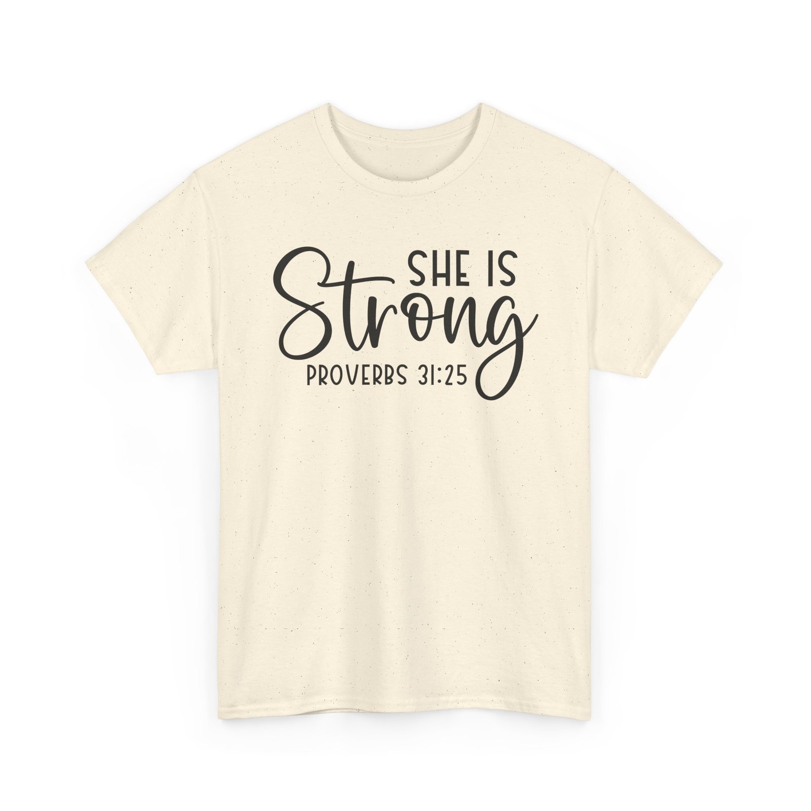Proverbs 31 'She is Strong' — Inspirational Christian Tee - Image 45