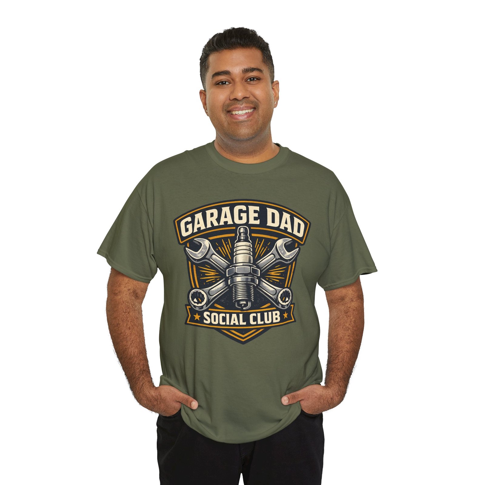Garage Dad Social Club T-Shirt - Image 48