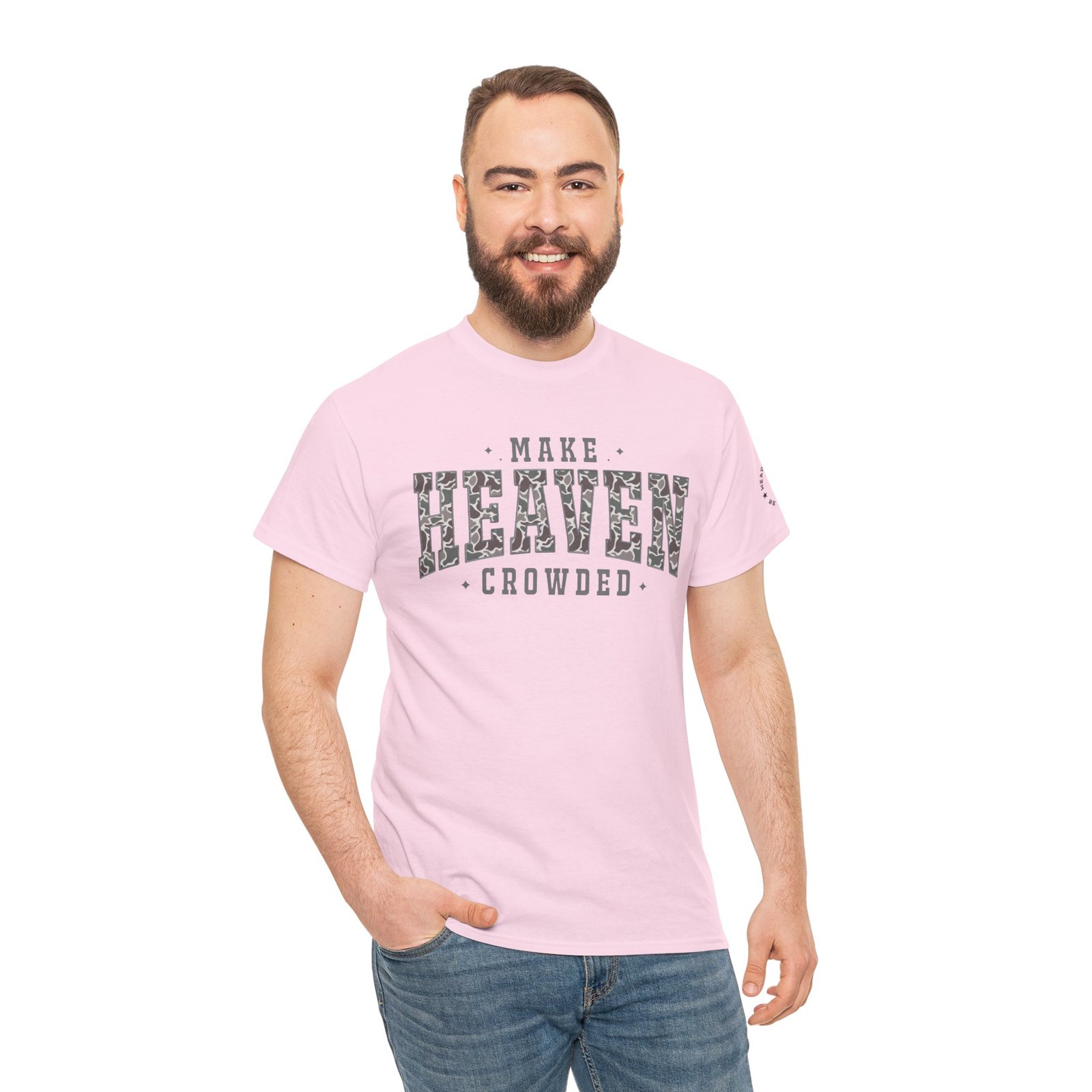 Make Heaven Crowded T-Shirt — Inspirational Christian Faith Tee - Image 97