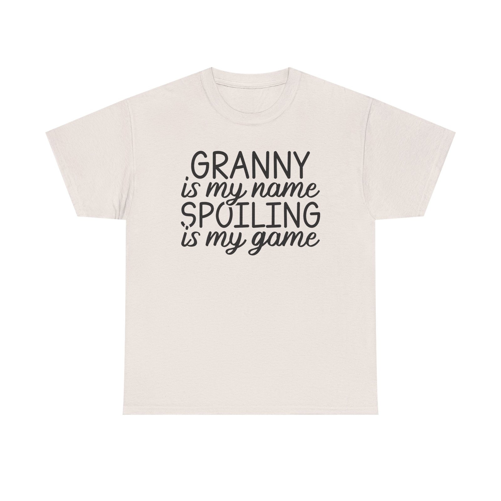 Granny Is My Name Spoiling Is My Game T-Shirt - Image 23