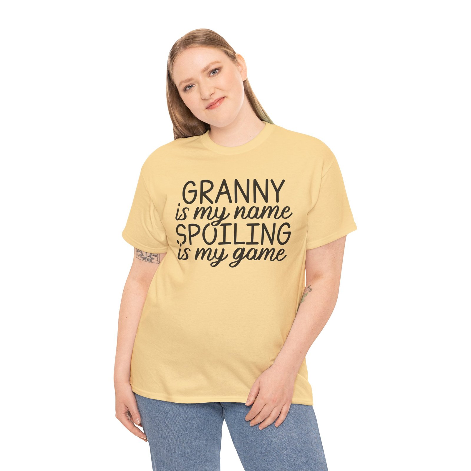 Granny Is My Name Spoiling Is My Game T-Shirt - Image 34