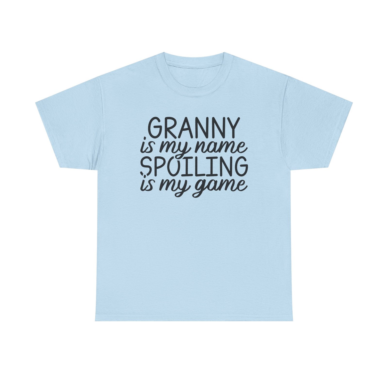 Granny Is My Name Spoiling Is My Game T-Shirt - Image 65