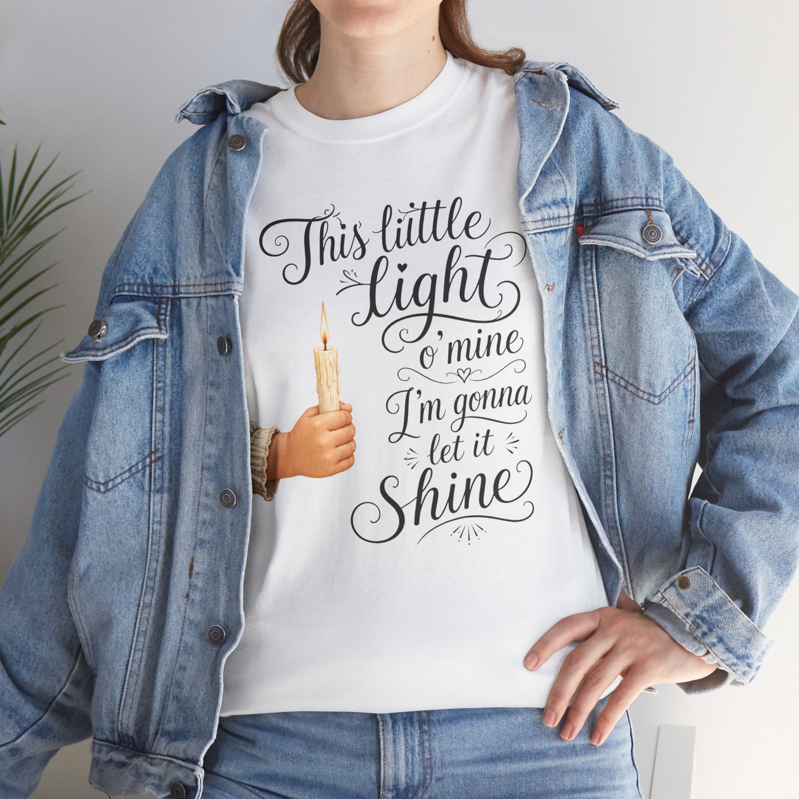 'This Little Light O' Mine' T-Shirt — Inspirational Gospel Tee - Image 13