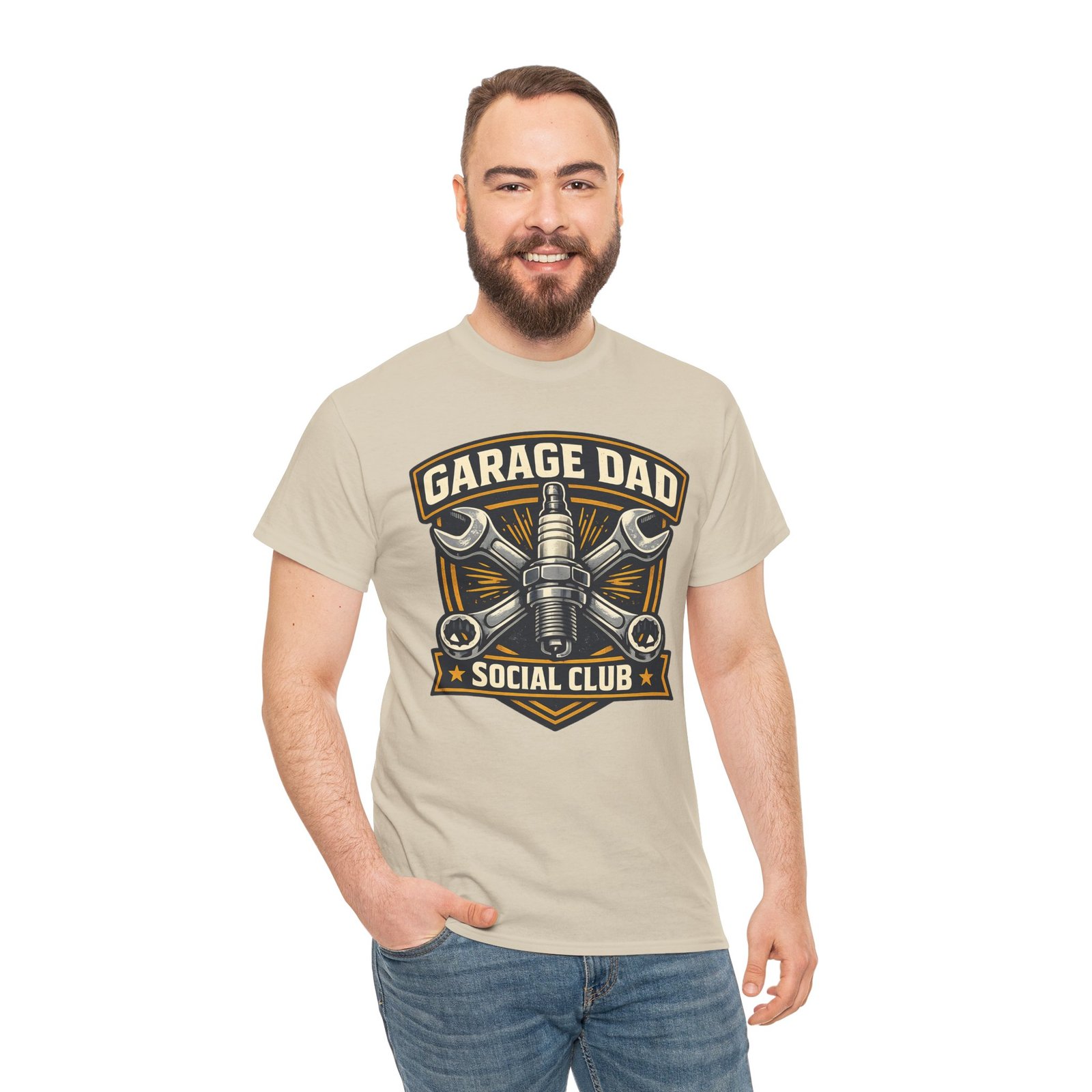 Garage Dad Social Club T-Shirt - Image 23