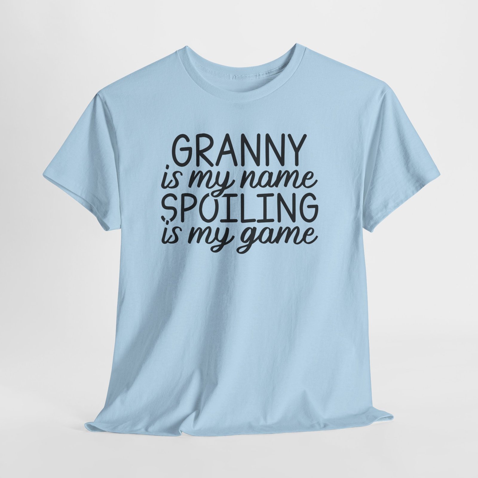 Granny Is My Name Spoiling Is My Game T-Shirt - Image 67